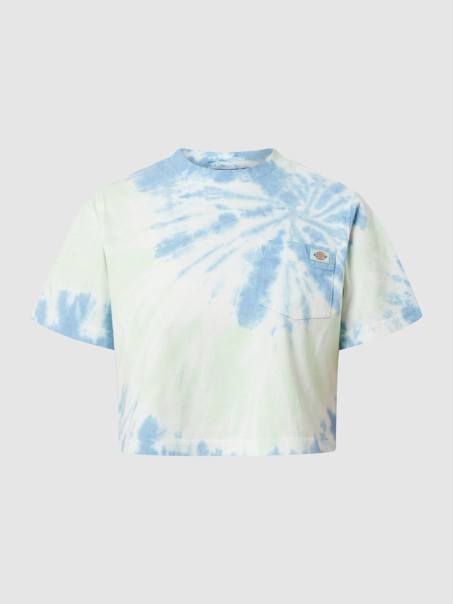 T-shirt o pudełkowym kroju z efektem batiku model ‘Seatac’