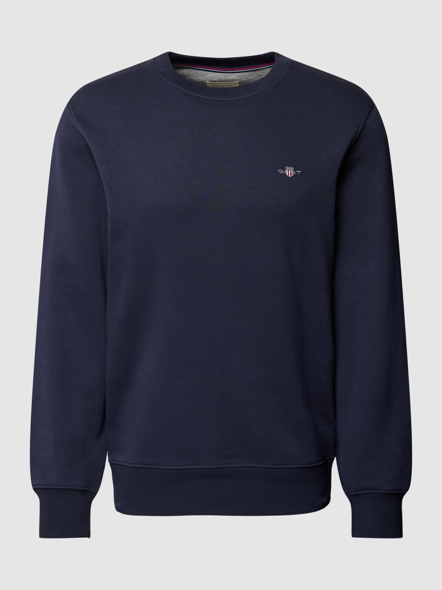 Bluza o kroju regular fit z wyhaftowanym logo model ‘SHIELD’