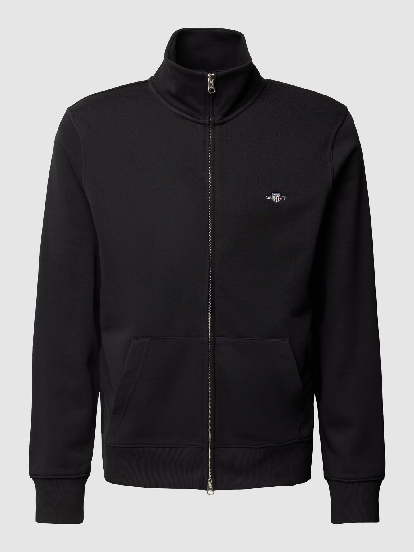 Bluza rozpinana o kroju regular fit z wyhaftowanym logo