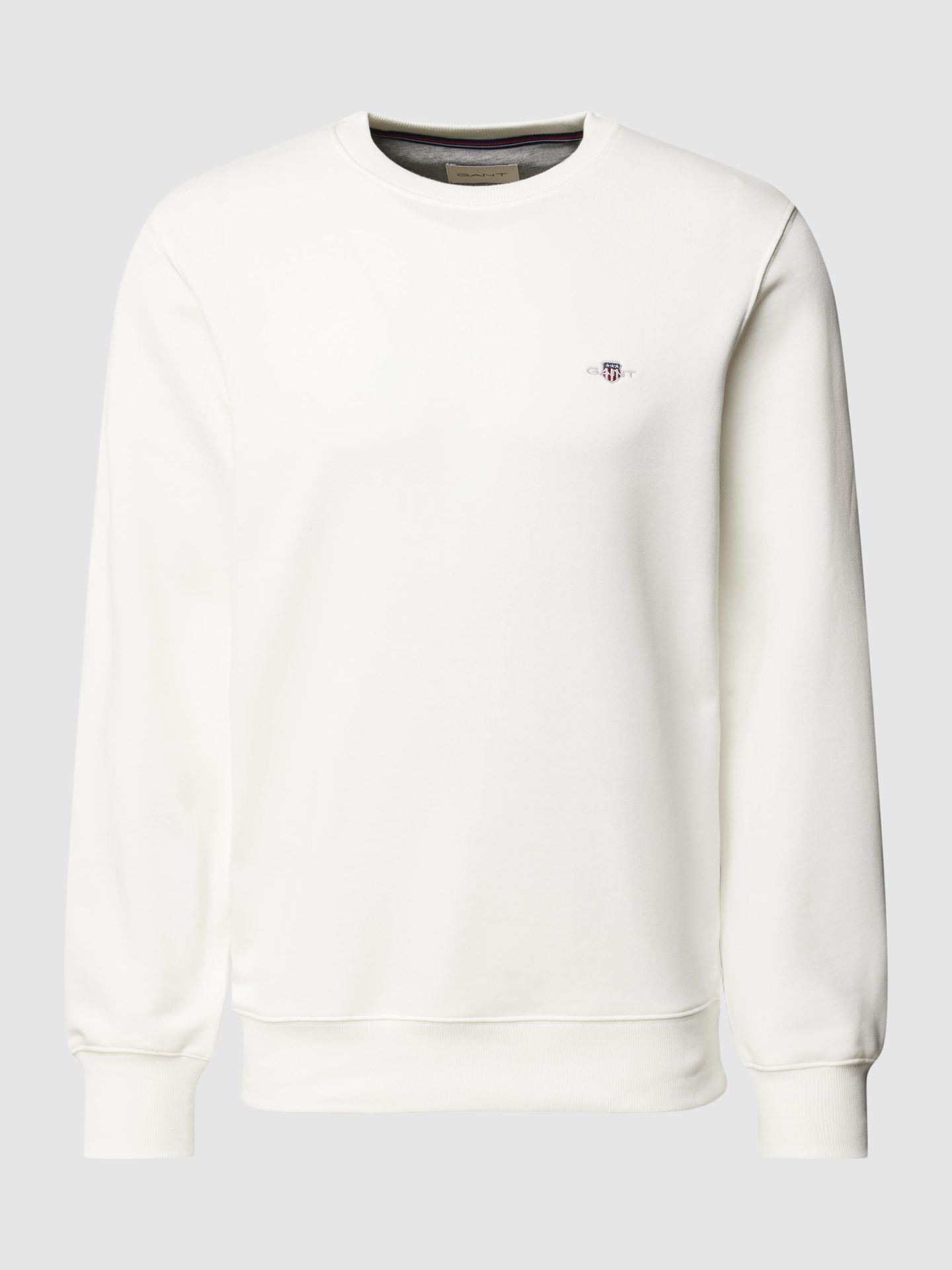 Bluza o kroju regular fit z wyhaftowanym logo model ‘SHIELD’