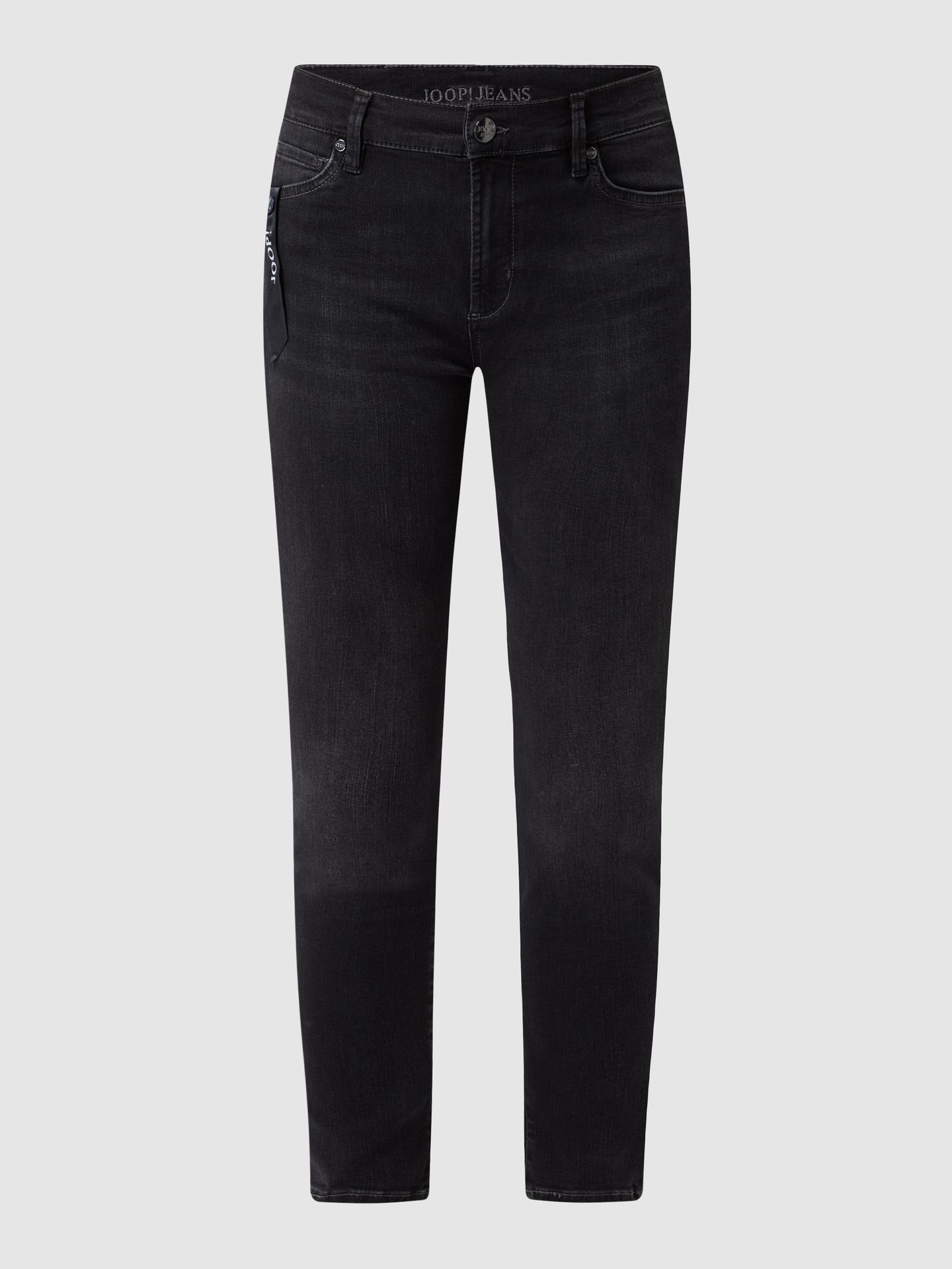 Jeansy o kroju slim fit z dodatkiem streczu model ‘Sol’