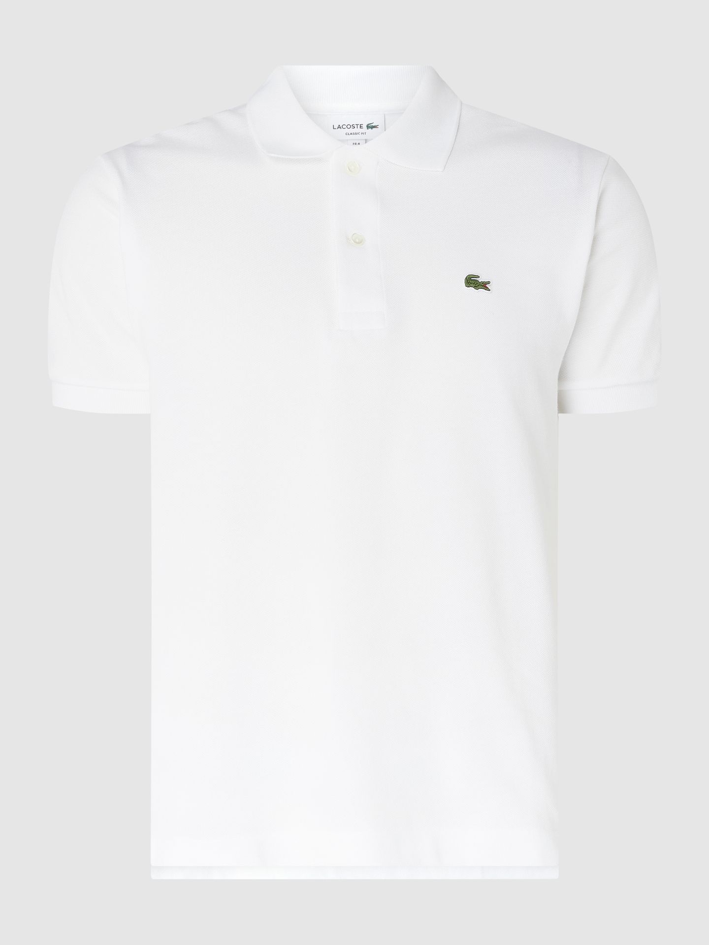 Koszulka polo o kroju classic fit z piki z wyhaftowanym logo