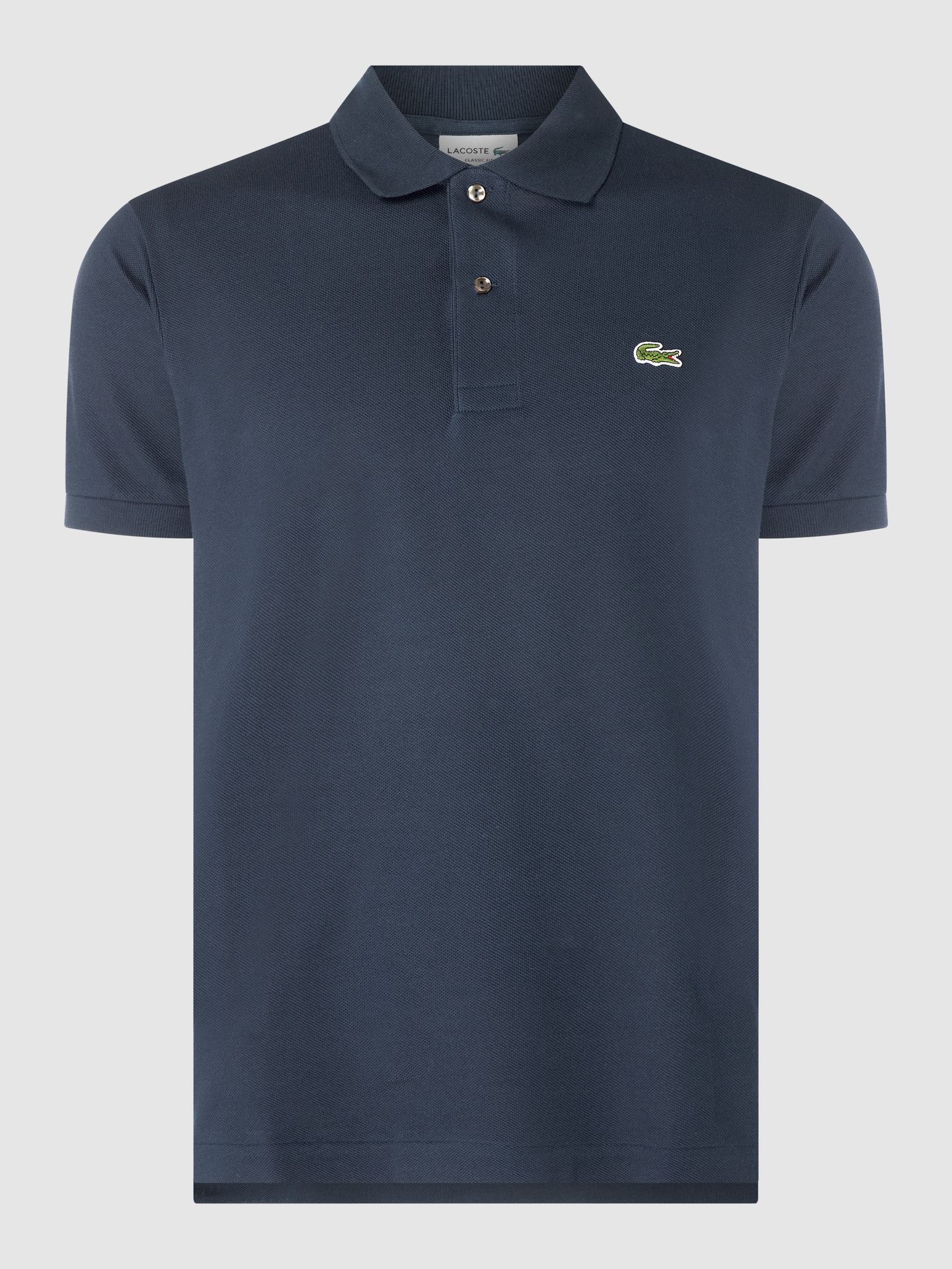 Koszulka polo o kroju classic fit z piki z wyhaftowanym logo