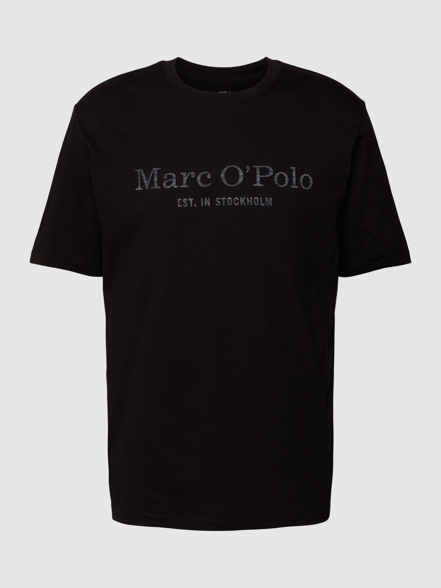 T-shirt z nadrukiem z napisem i logo