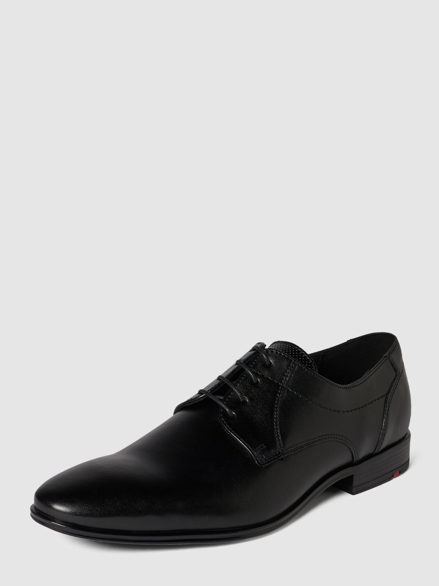 Buty derby z gładkiej skóry