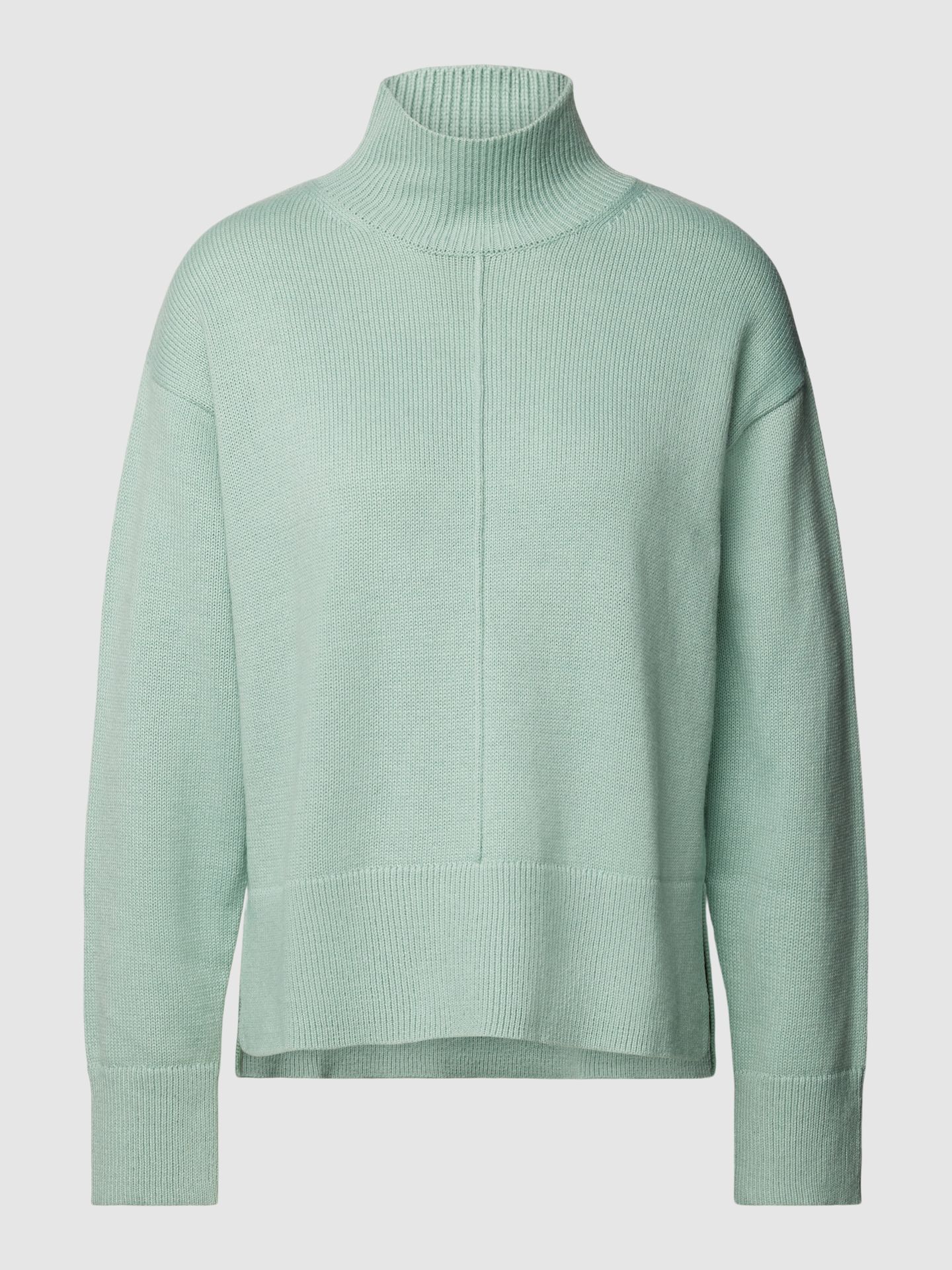 Sweter z dzianiny ze stójką model ‘Pupali’