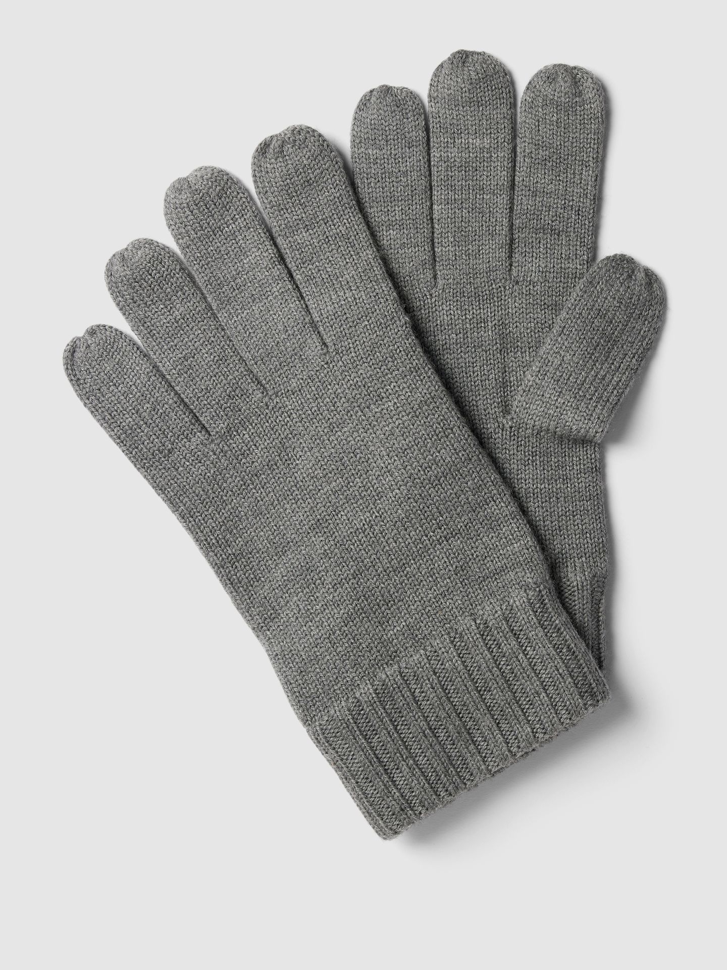 Zdjęcia - Rękawiczki Ralph Lauren  z prążkowanymi wykończeniami 