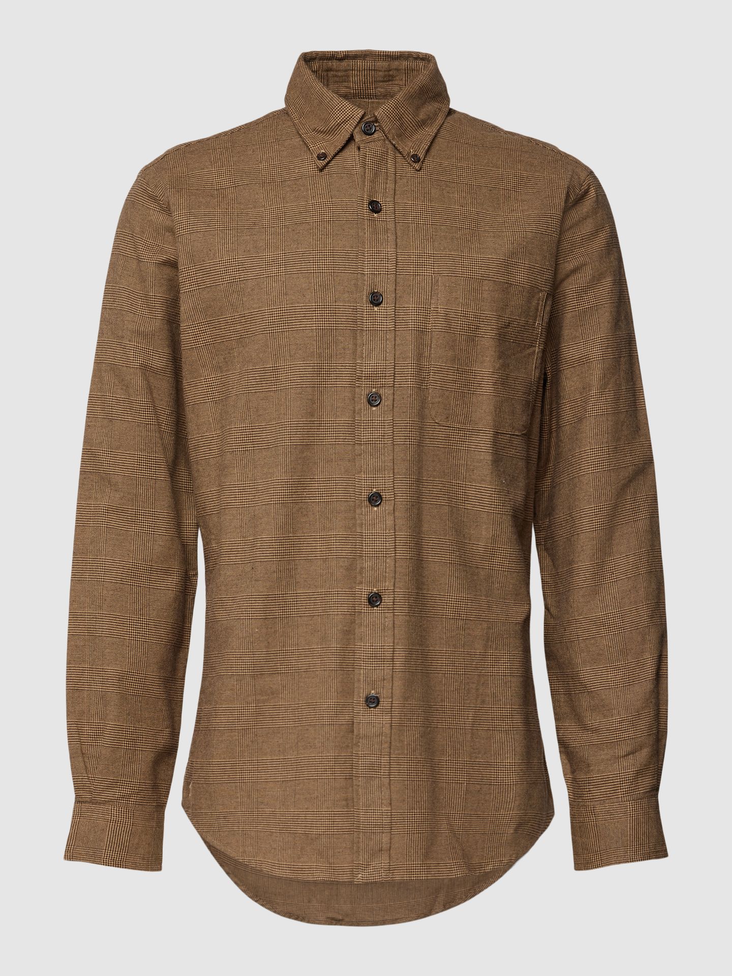 Koszula casualowa o kroju regular fit z kołnierzykiem typu button down