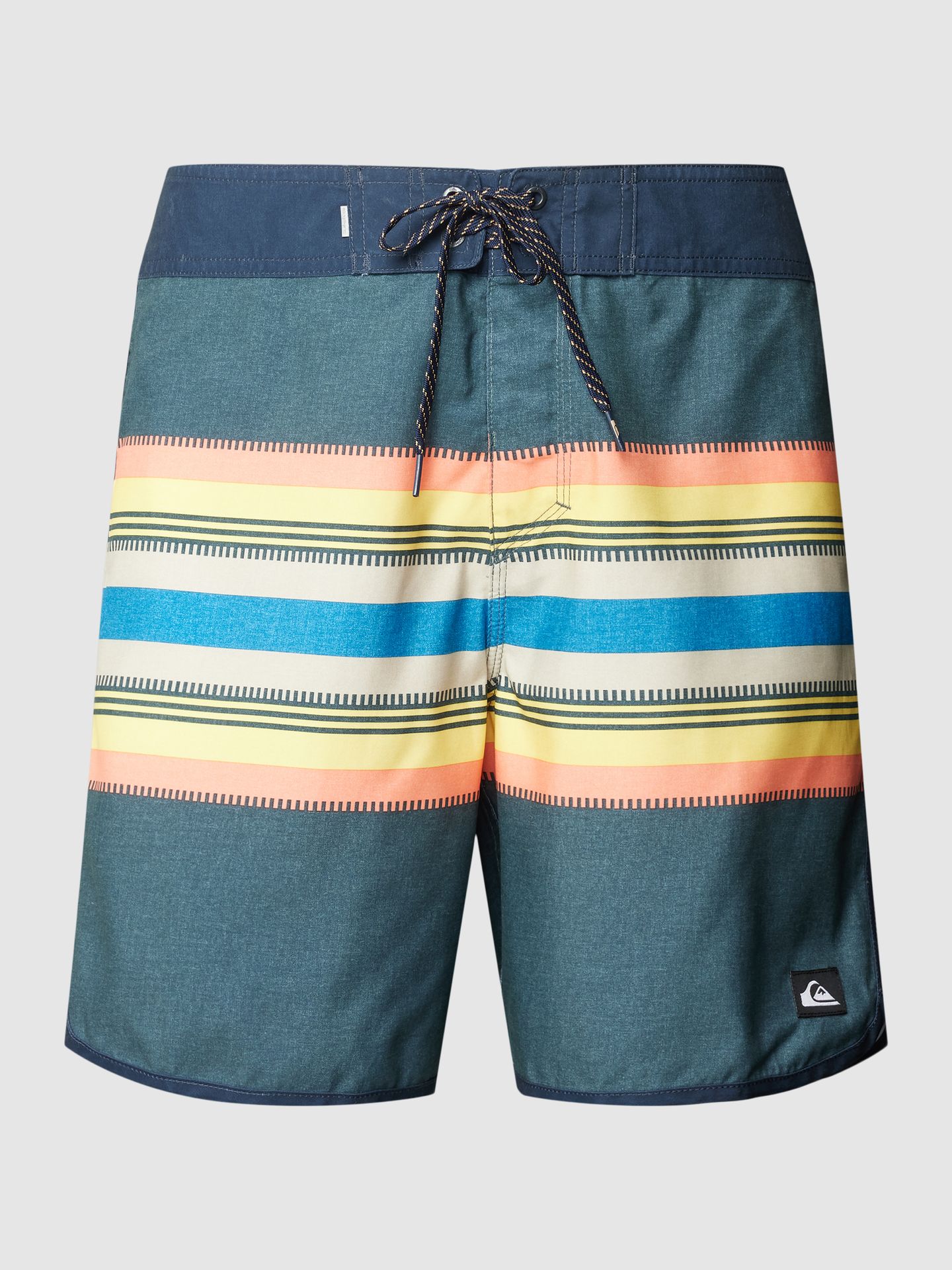 Spodenki kąpielowe ze wzorem w paski model ‘EVERYDAY SCALLOP’