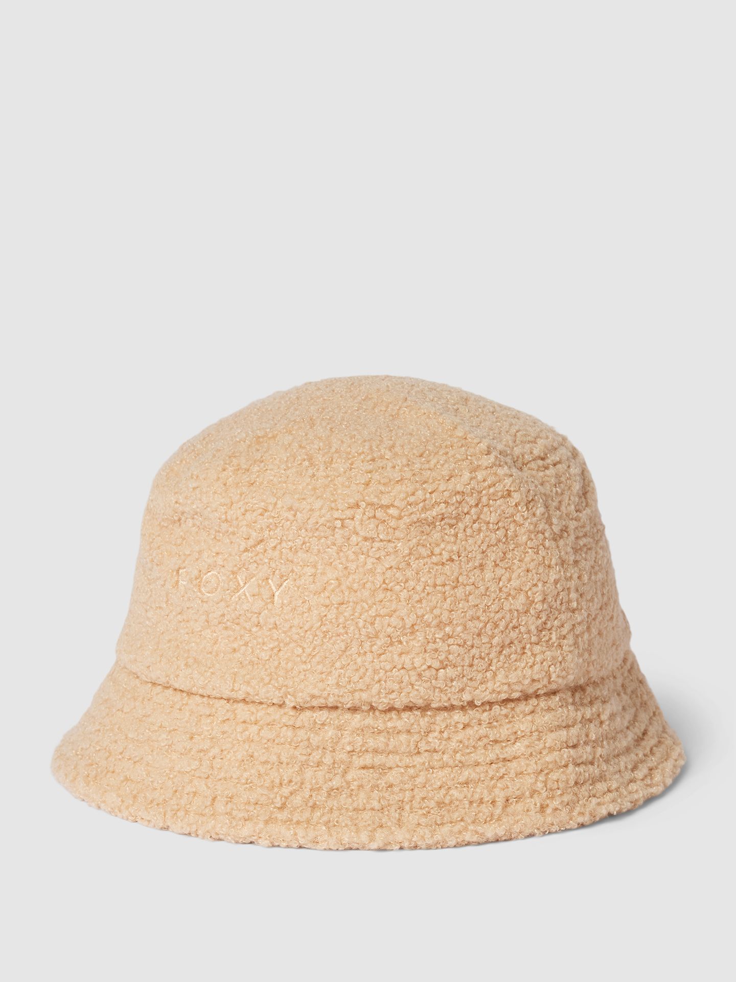 Czapka typu bucket hat z futerka