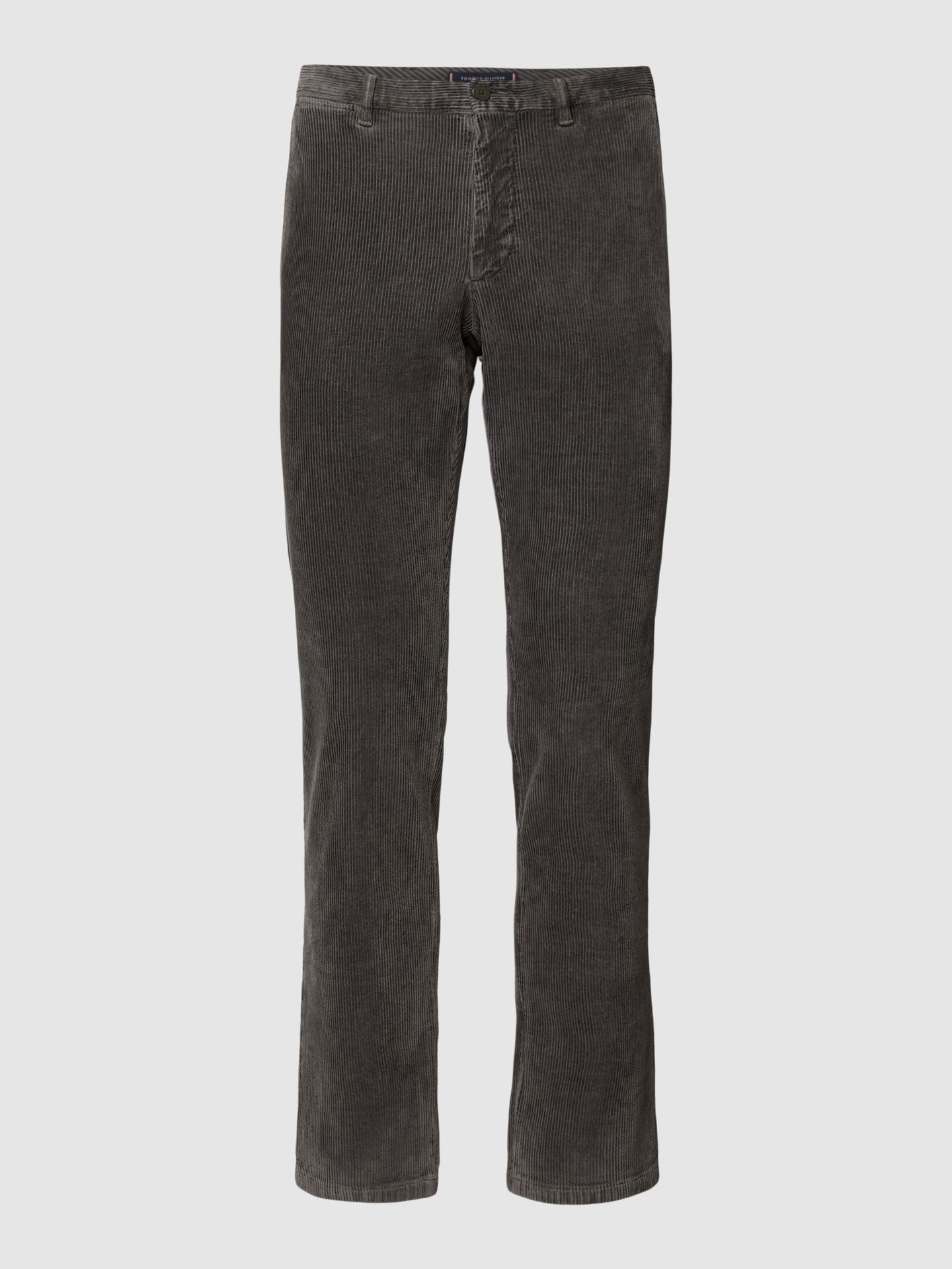 Spodnie sztruksowe z wpuszczanymi kieszeniami w stylu francuskim model ‘DENTON’