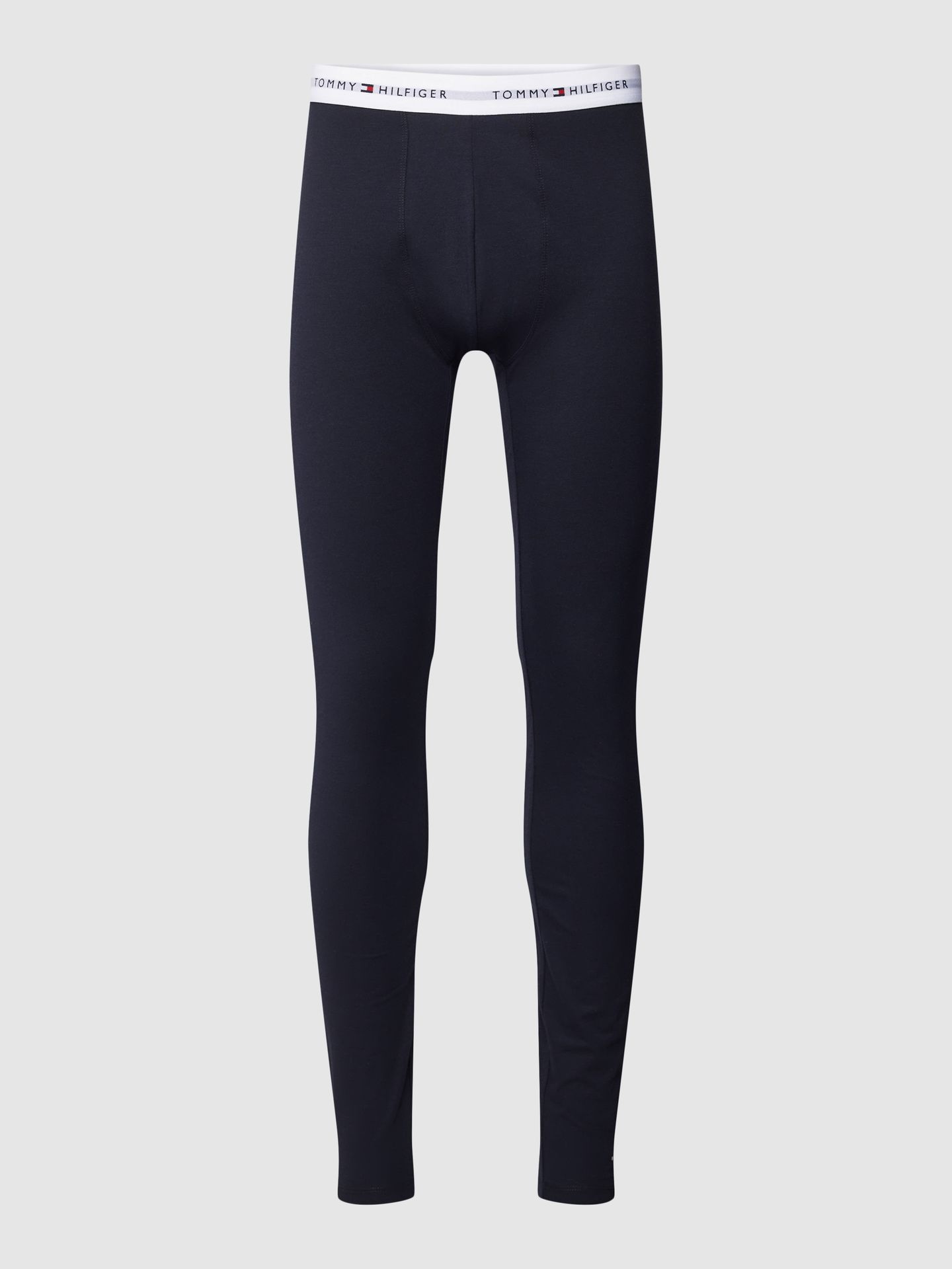Legginsy z elastycznym paskiem z logo model ‘SIGNATURE’