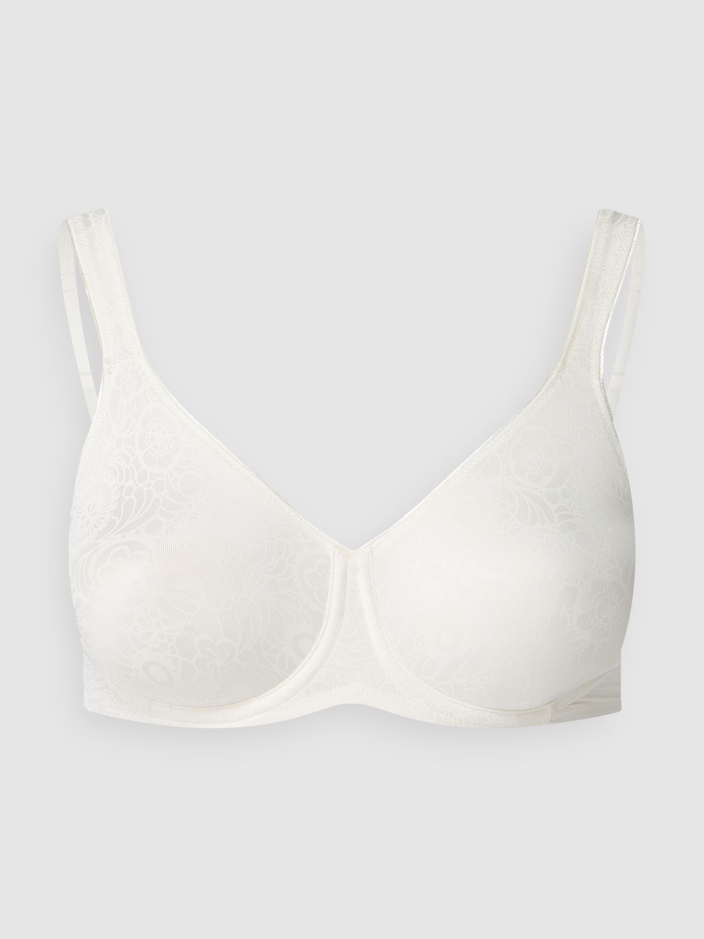 Biustonosz z fiszbinami i kwiatowym wzorem model ‘Minimizer’