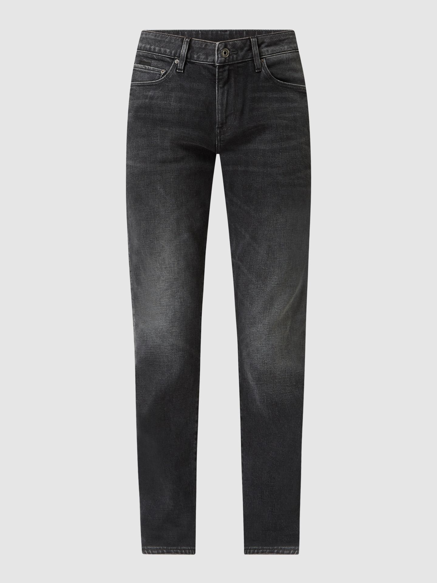 Jeansy o kroju boyfriend fit z dodatkiem streczu model ‘Kate’