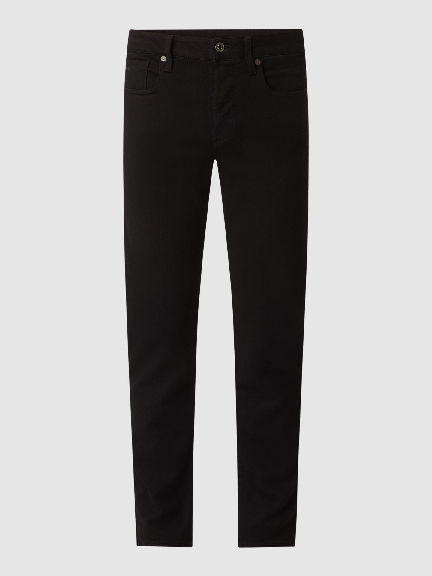 Jeansy o kroju slim fit z dodatkiem streczu