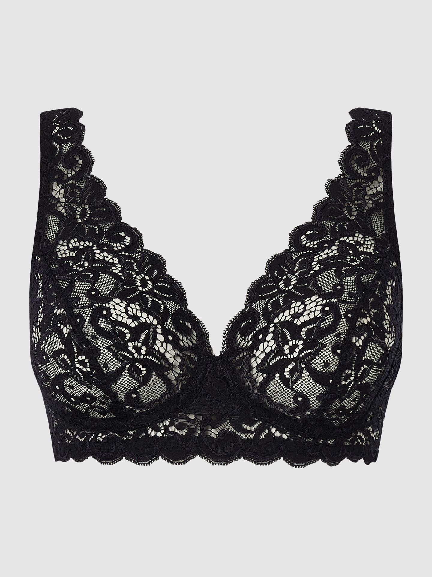 Biustonosz typu bralette z koronki model ‘Moments’