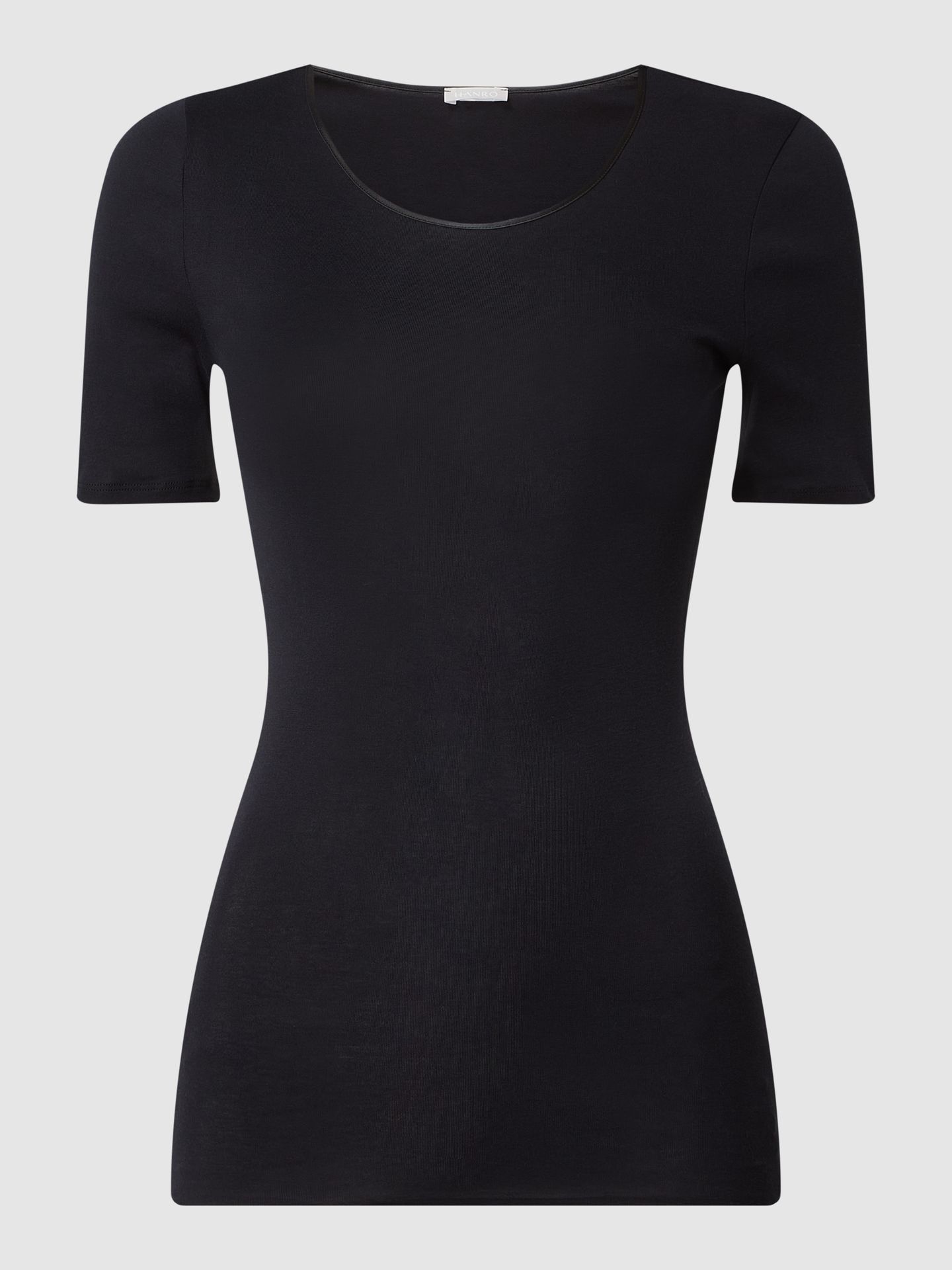 T-shirt z bawełny model ‘Cotton Seamless’