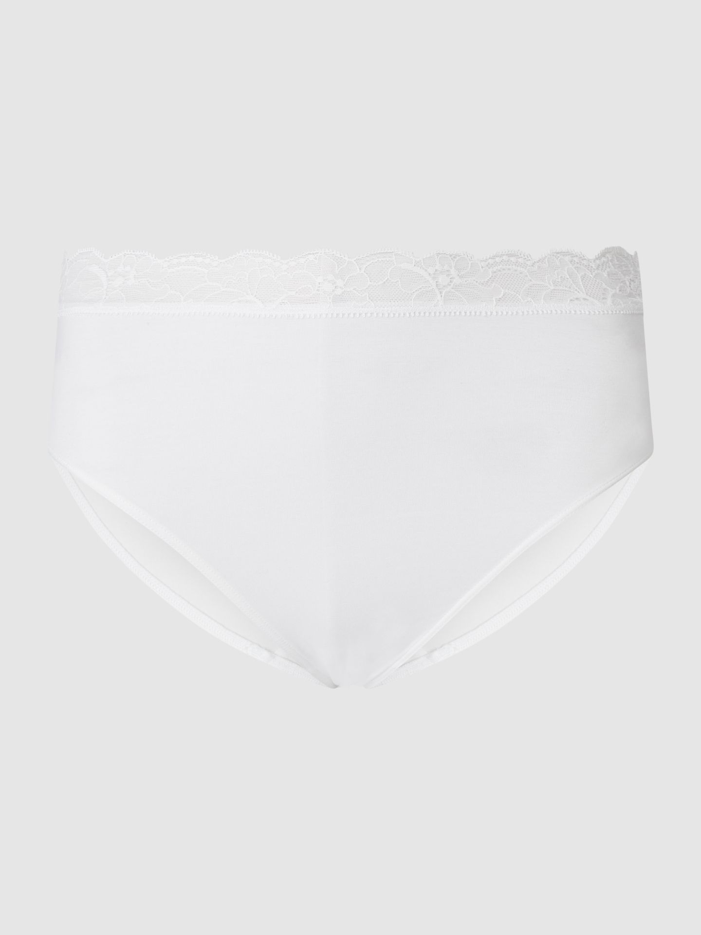 Figi z single dżerseju model ‘Cotton Lace’