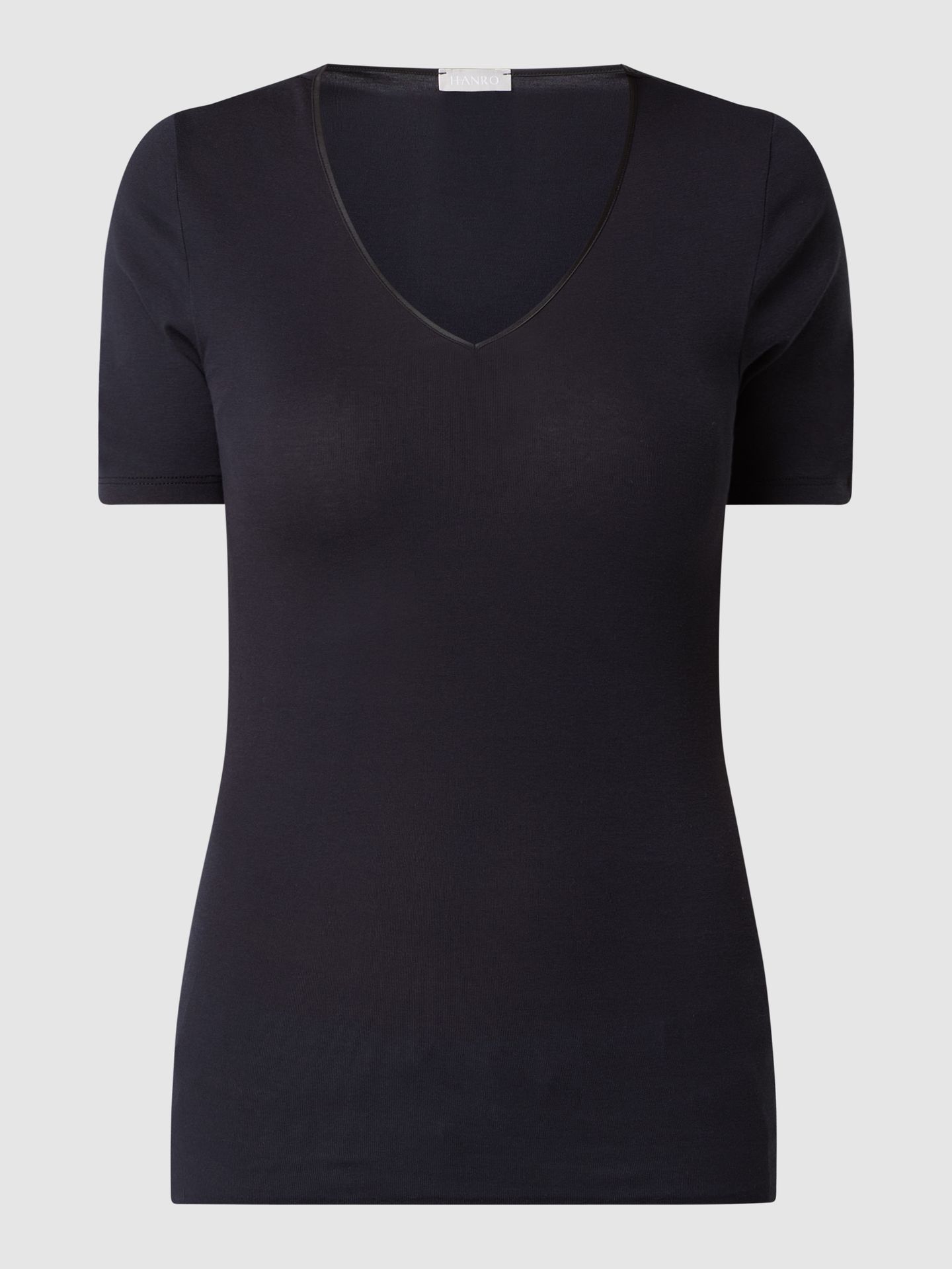 T-shirt z bawełny model ‘Cotton Seamless’