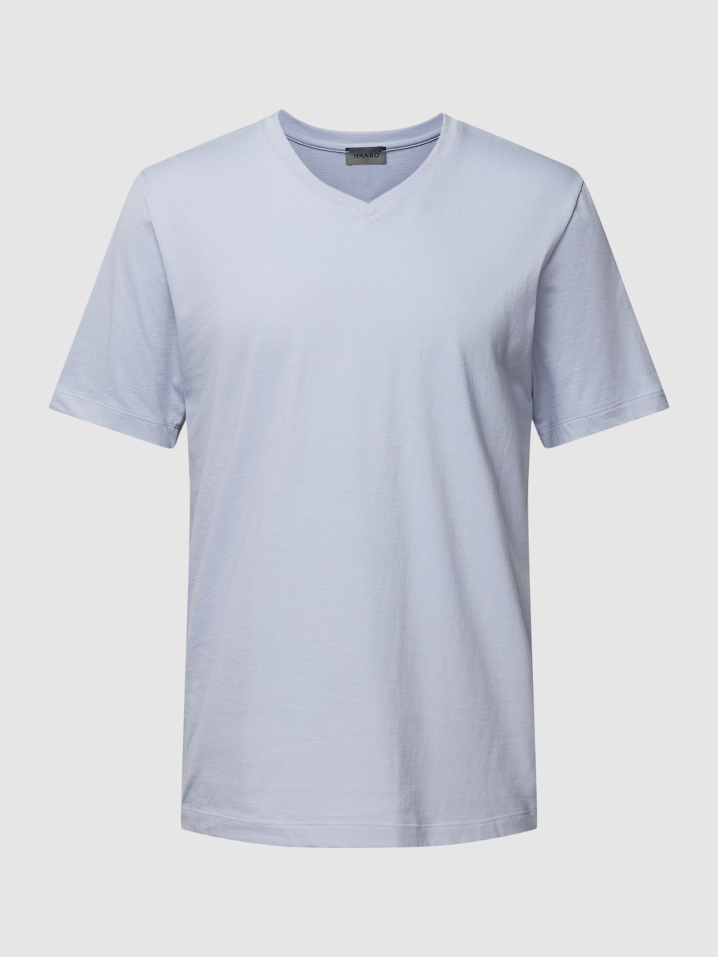 T-shirt z dekoltem w serek