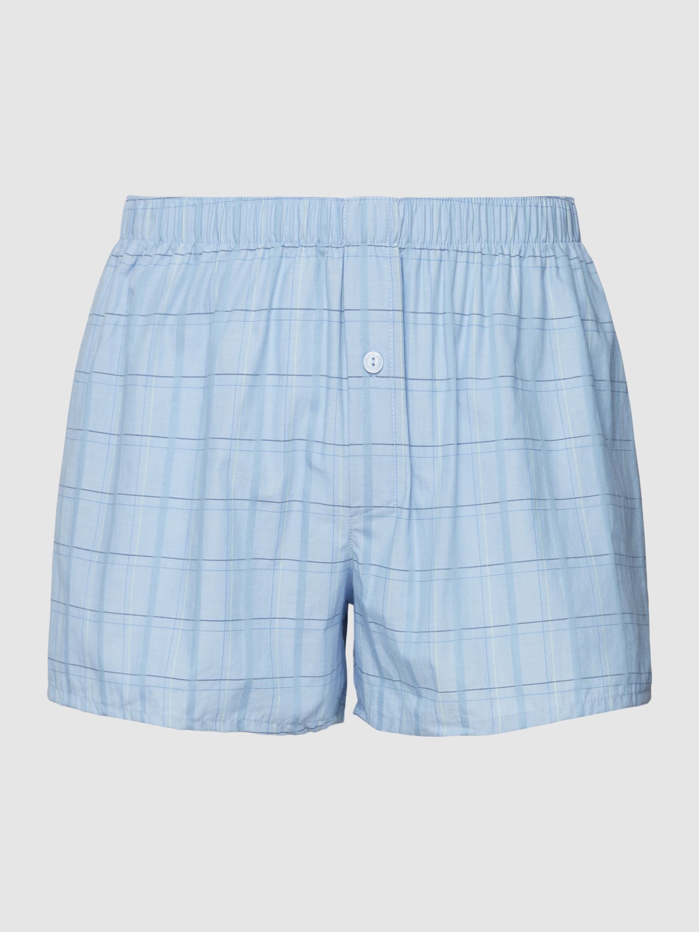 Bokserki ze wzorem w kratę model ‘Fancy Woven Boxer’