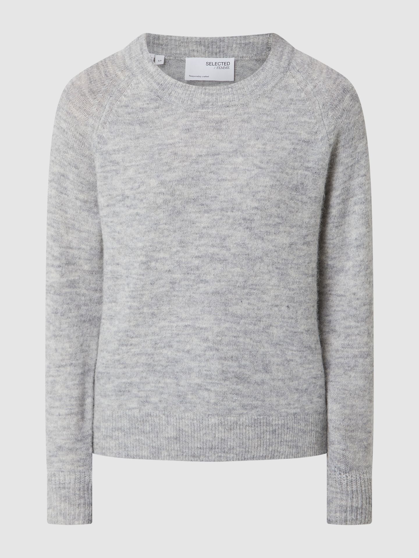 Sweter z dodatkiem wełny z alpaki model ‘Lulu’
