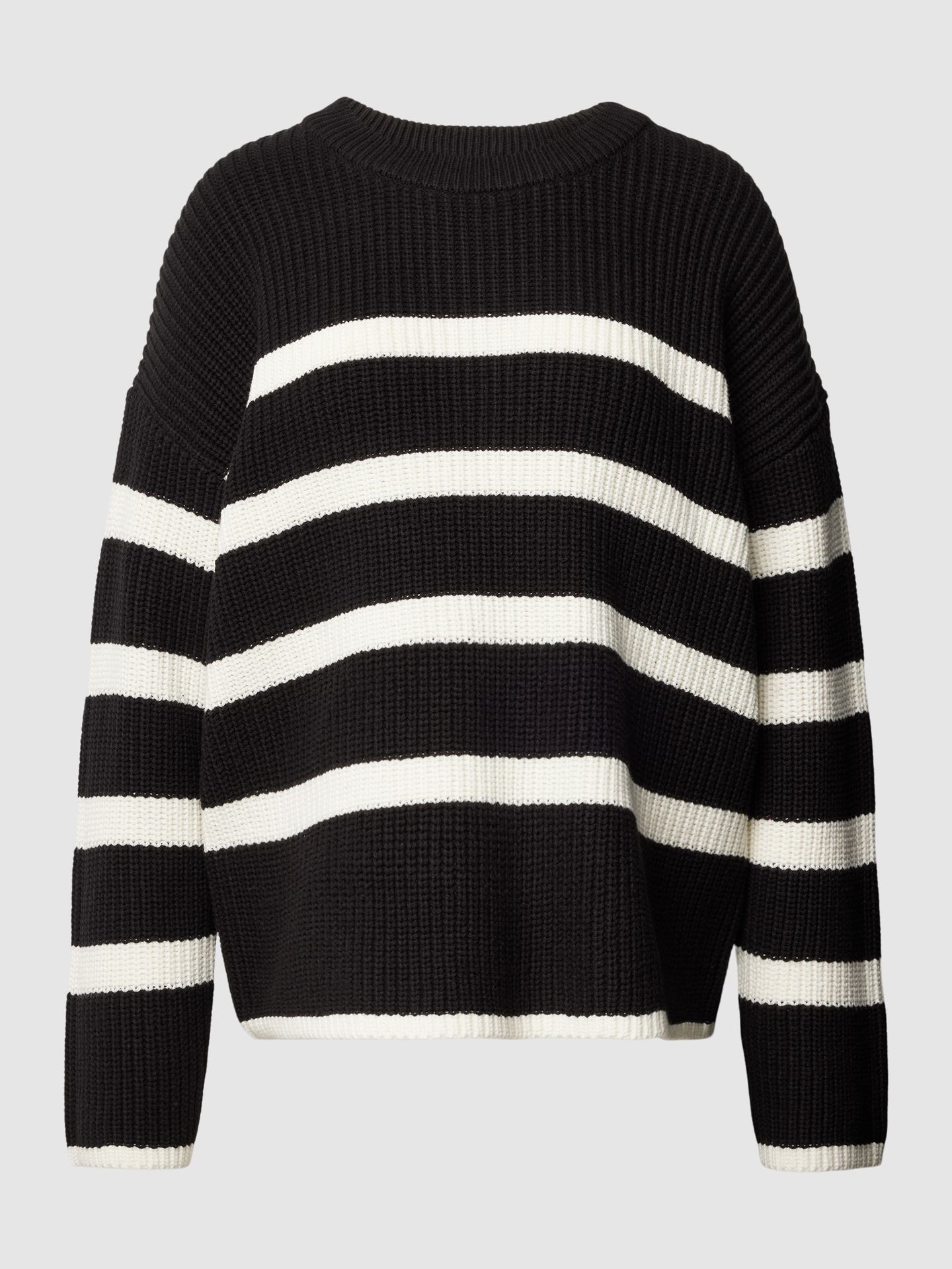 Sweter z dzianiny ze wzorem w paski model ‘BLOOMIE’
