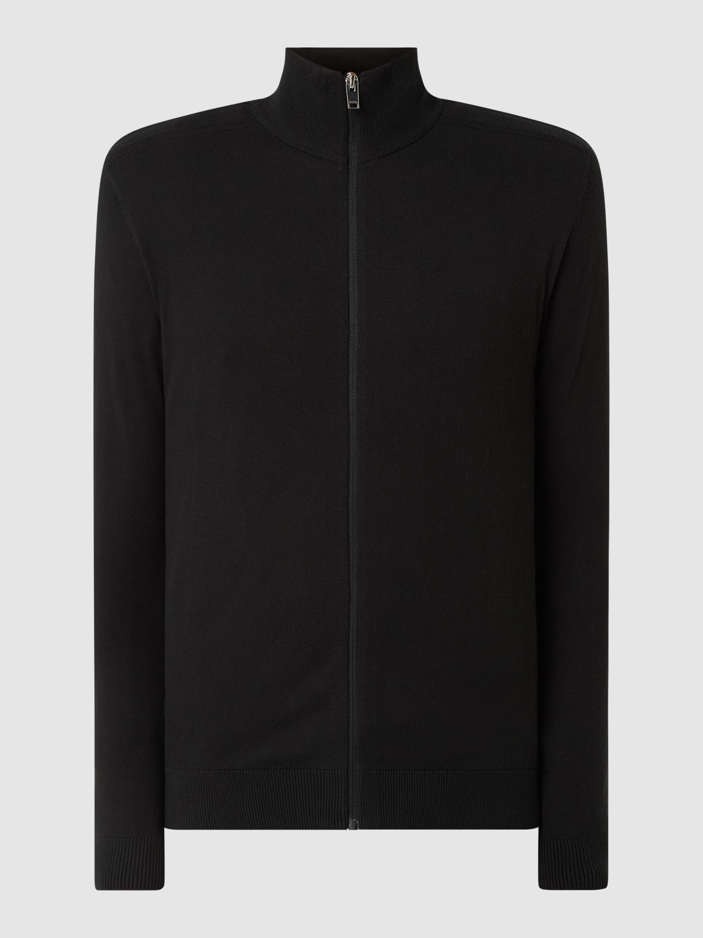 Kurtka z dzianiny z bawełny pima model ‘Berg’