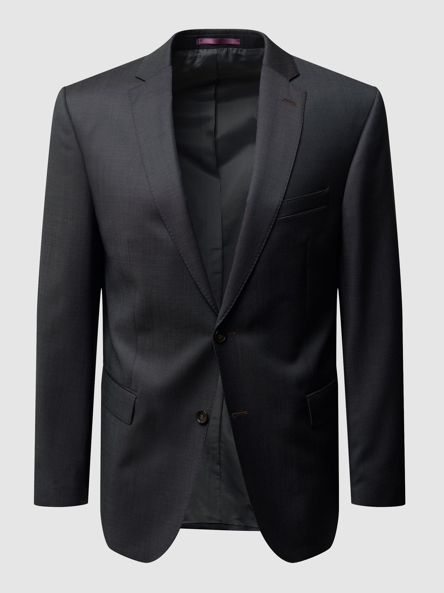 Marynarka na 2 guziki o kroju modern fit z żywej wełny