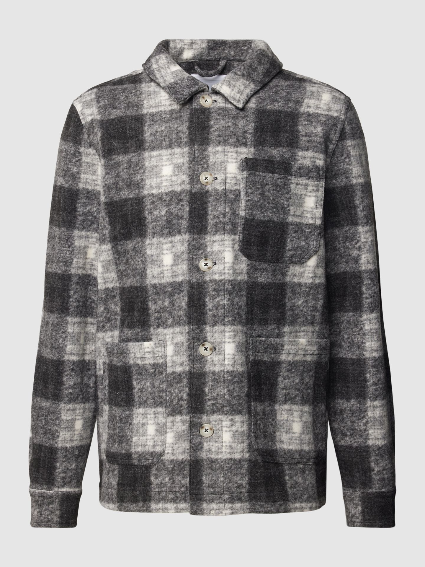 Kurtka koszulowa w kratę