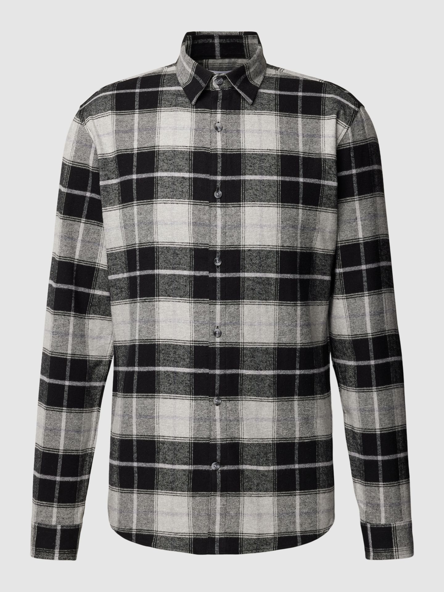 Koszula casualowa o kroju slim fit ze wzorem w kratę