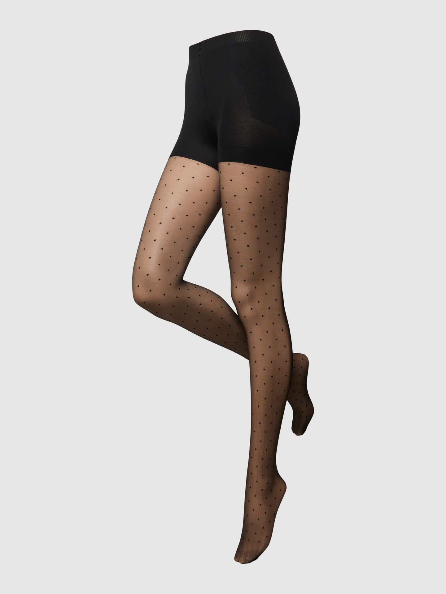 Rajstopy z szortami modelującymi model ‘SEXY DOTS’