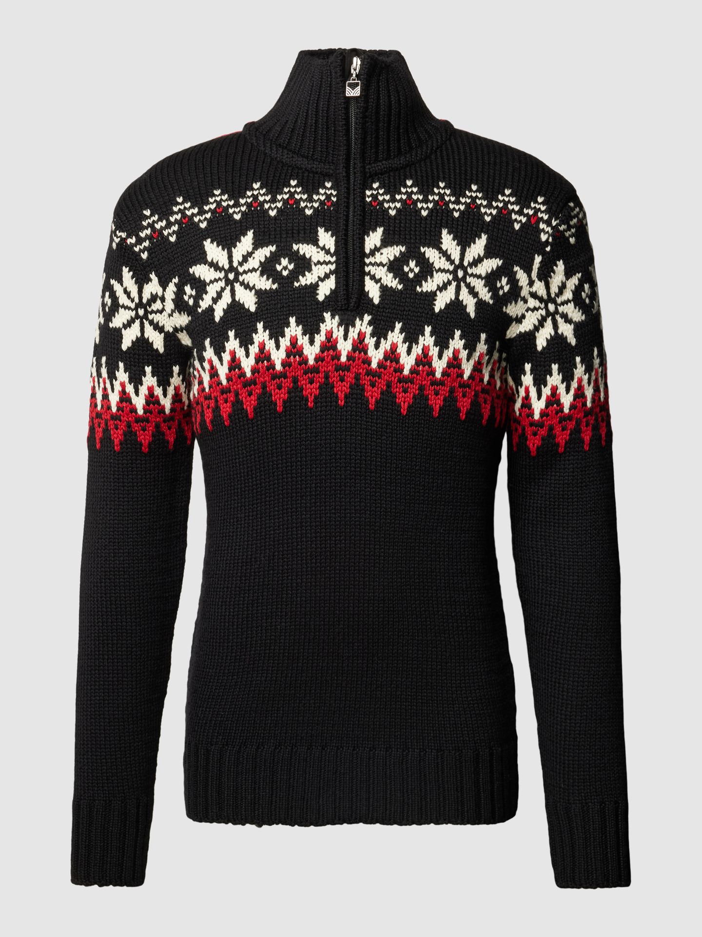 Sweter z dzianiny ze stójką model ‘Myking’