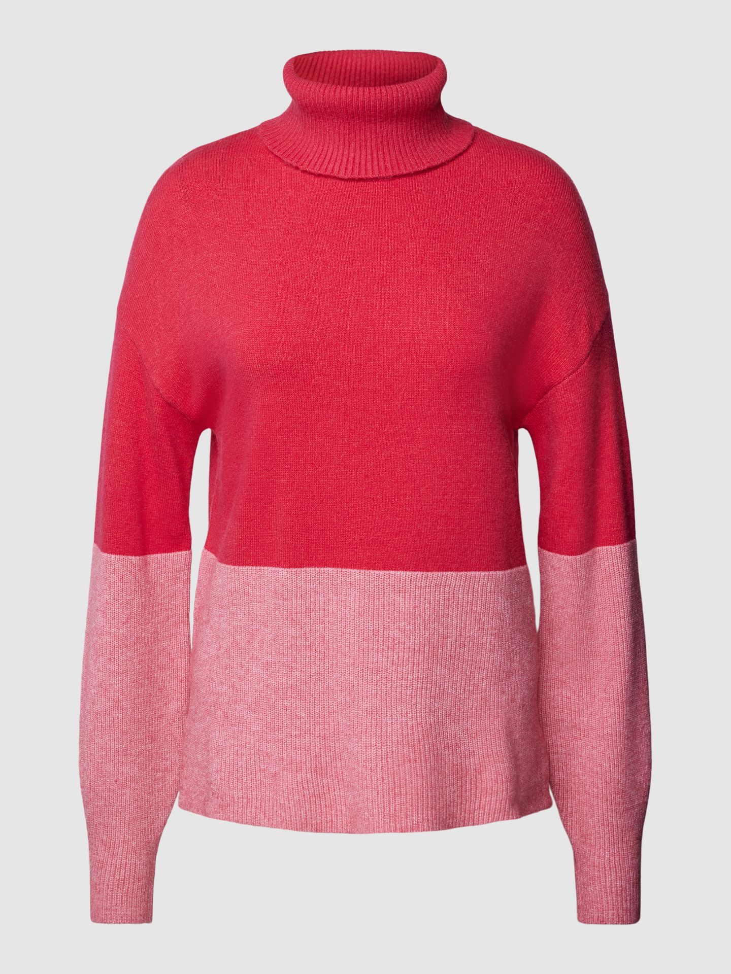 Sweter z dzianiny w stylu Colour Blocking model ‘VIRIL’