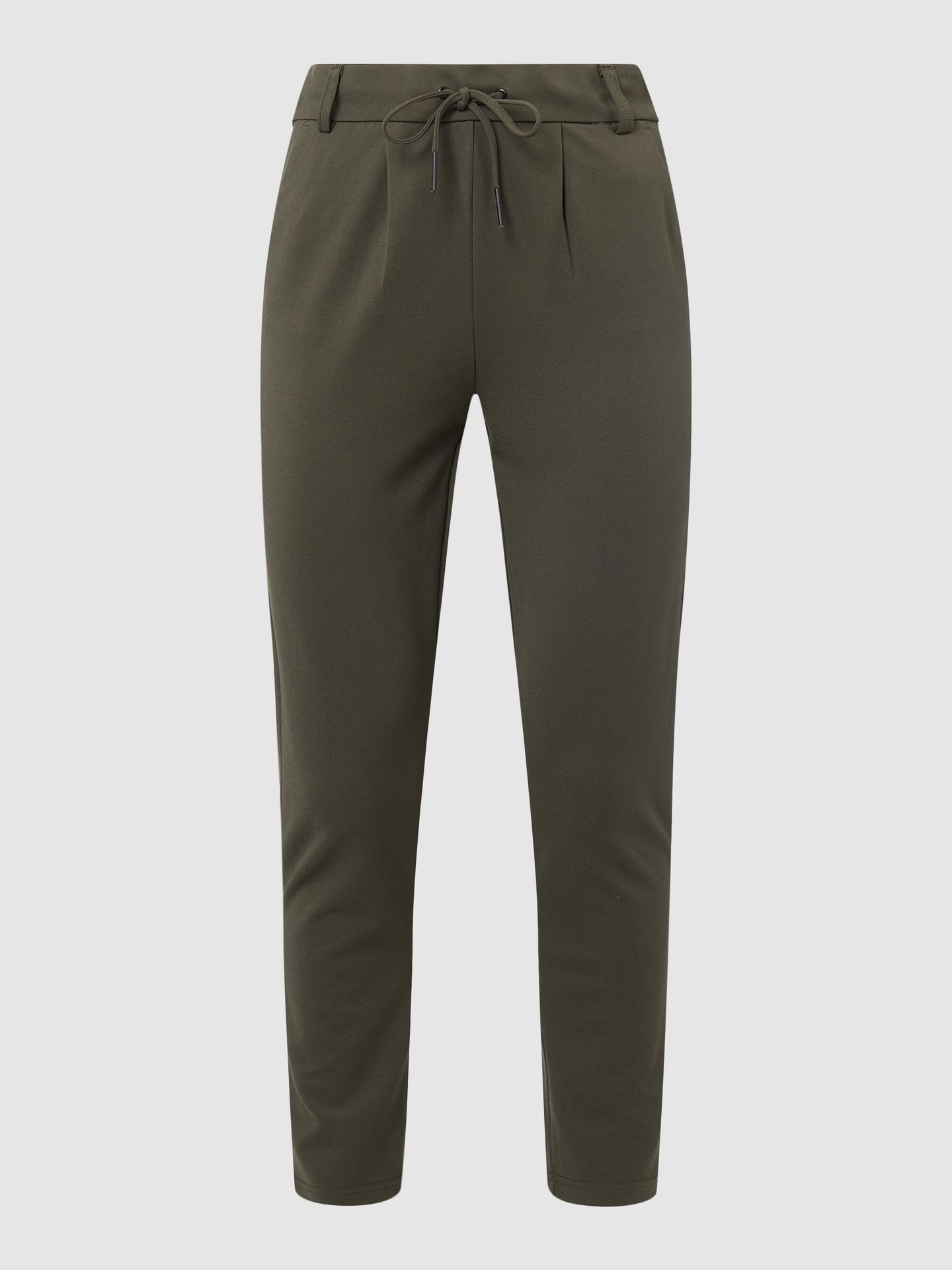 Spodnie materiałowe z elastycznym pasem