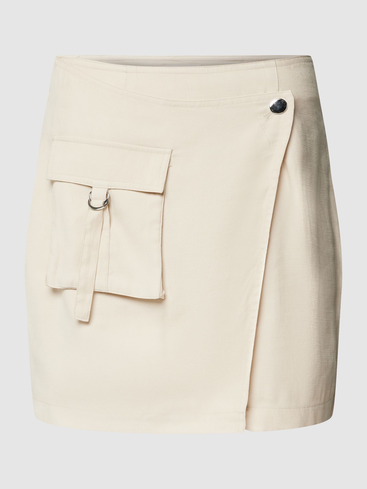 Spódnica mini w kopertowym stylu model ‘EMERY’