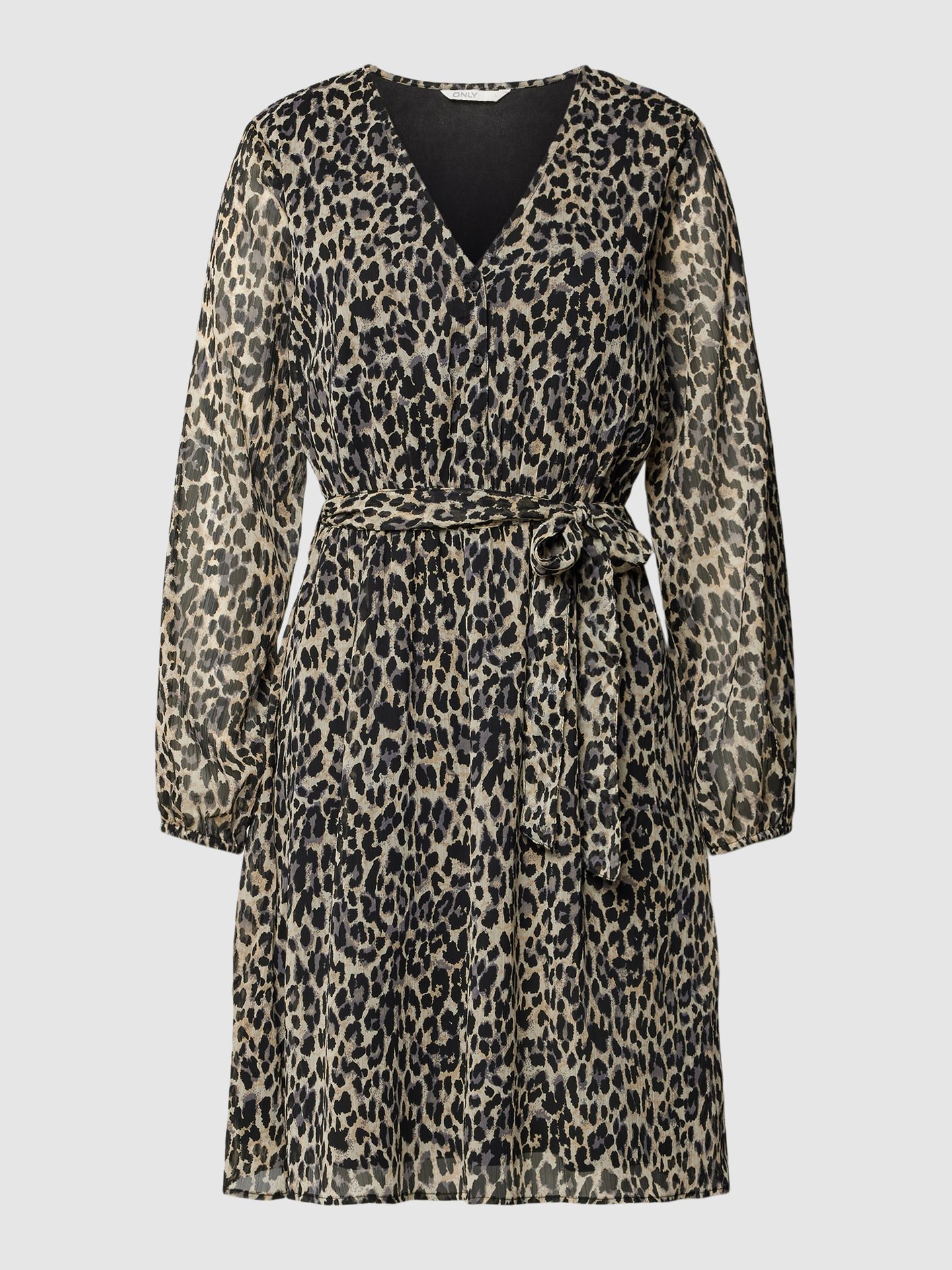 Sukienka koszulowa ze wzorem na całej powierzchni model ‘CERA’