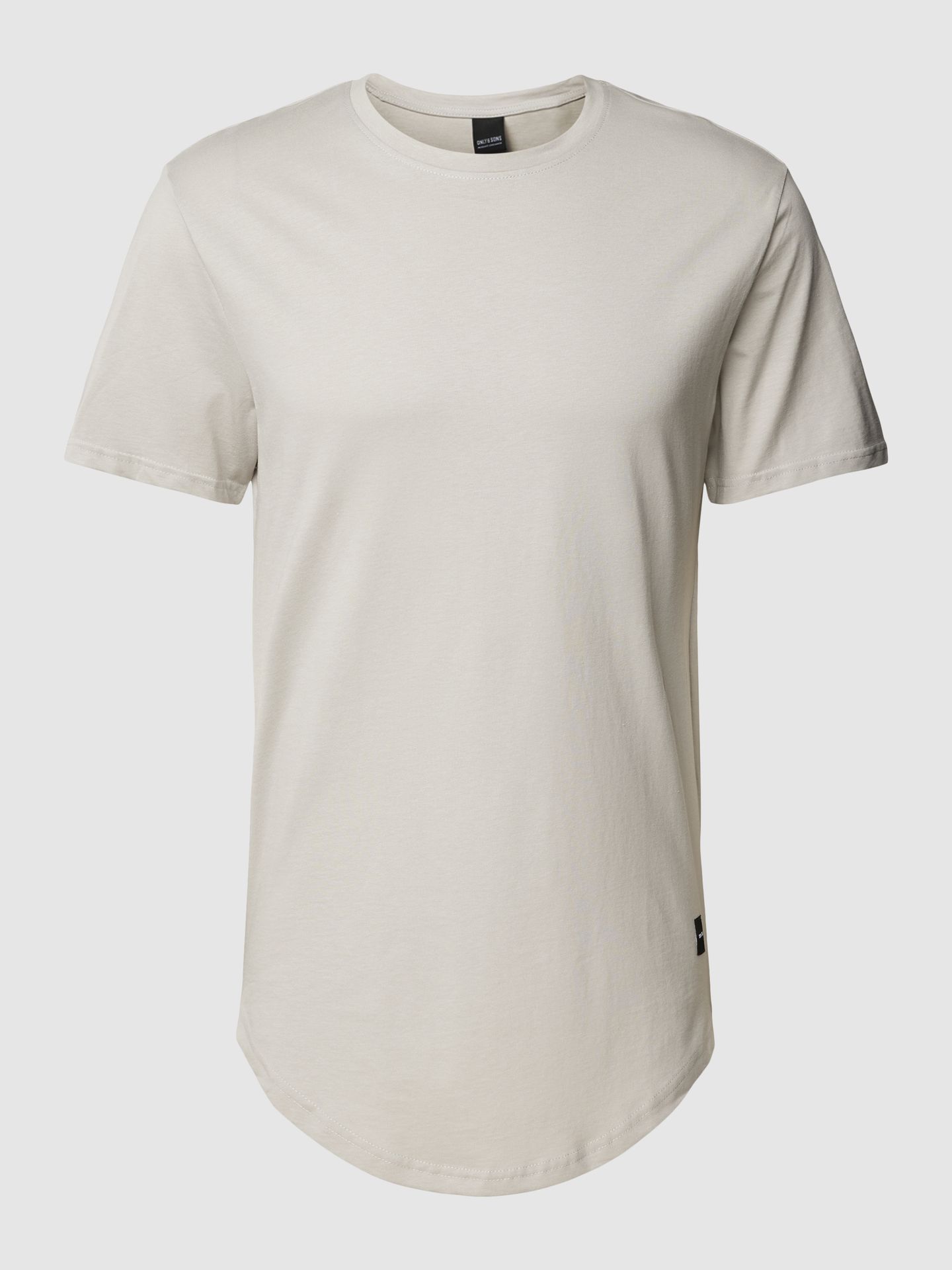 T-shirt z zaokrąglonym dołem model ‘MATT’