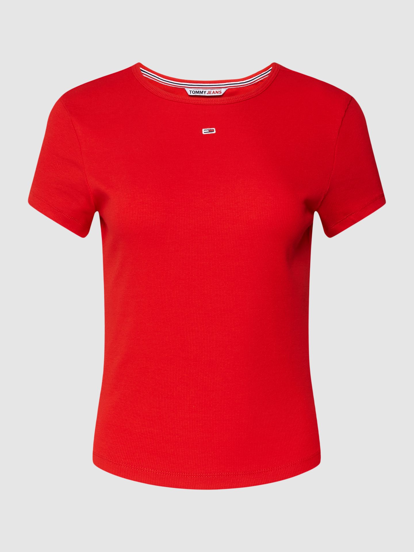 T-shirt z wyhaftowanym logo
