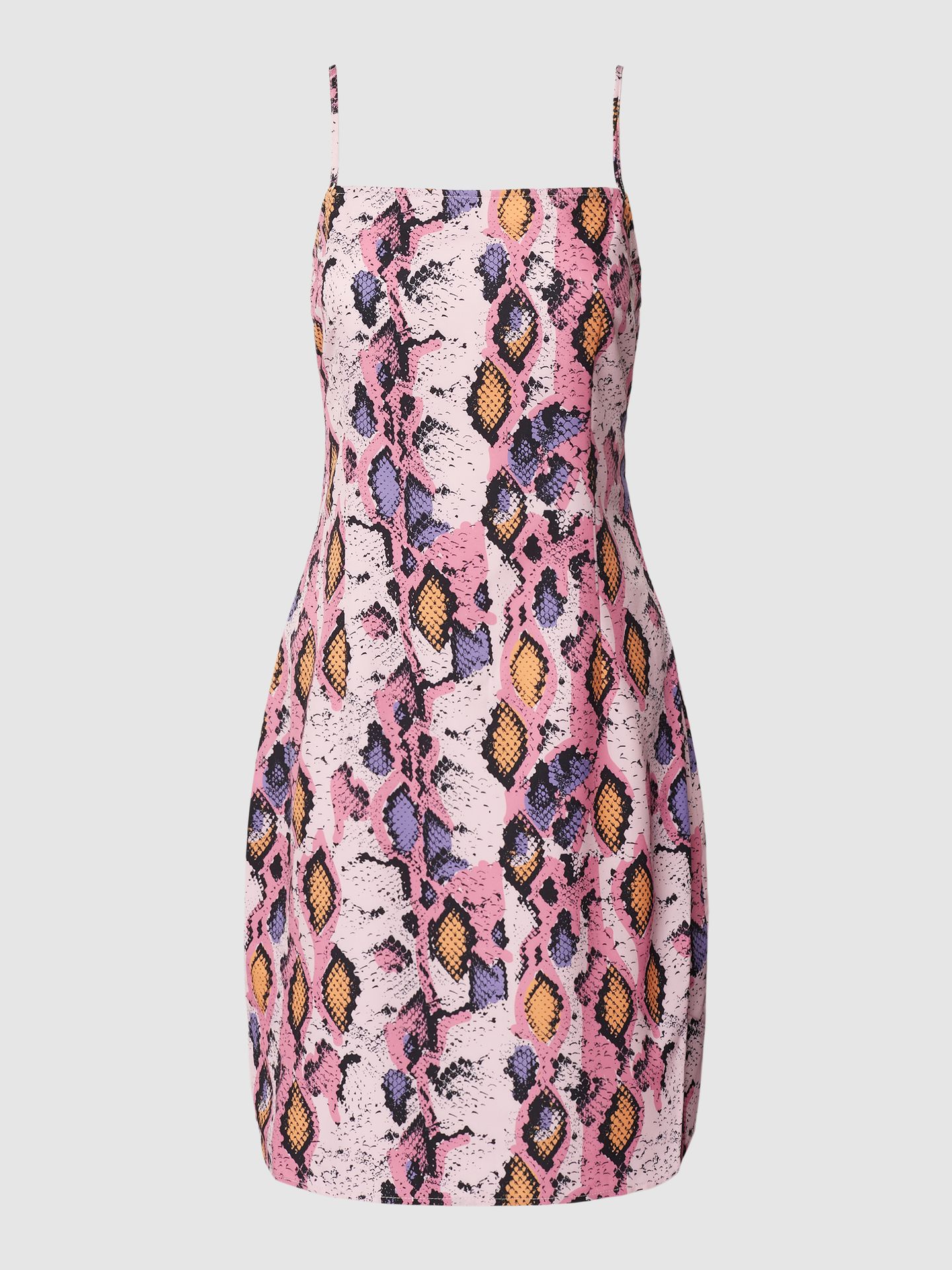 Sukienka mini ze wzorem na całej powierzchni model ‘KAELA’