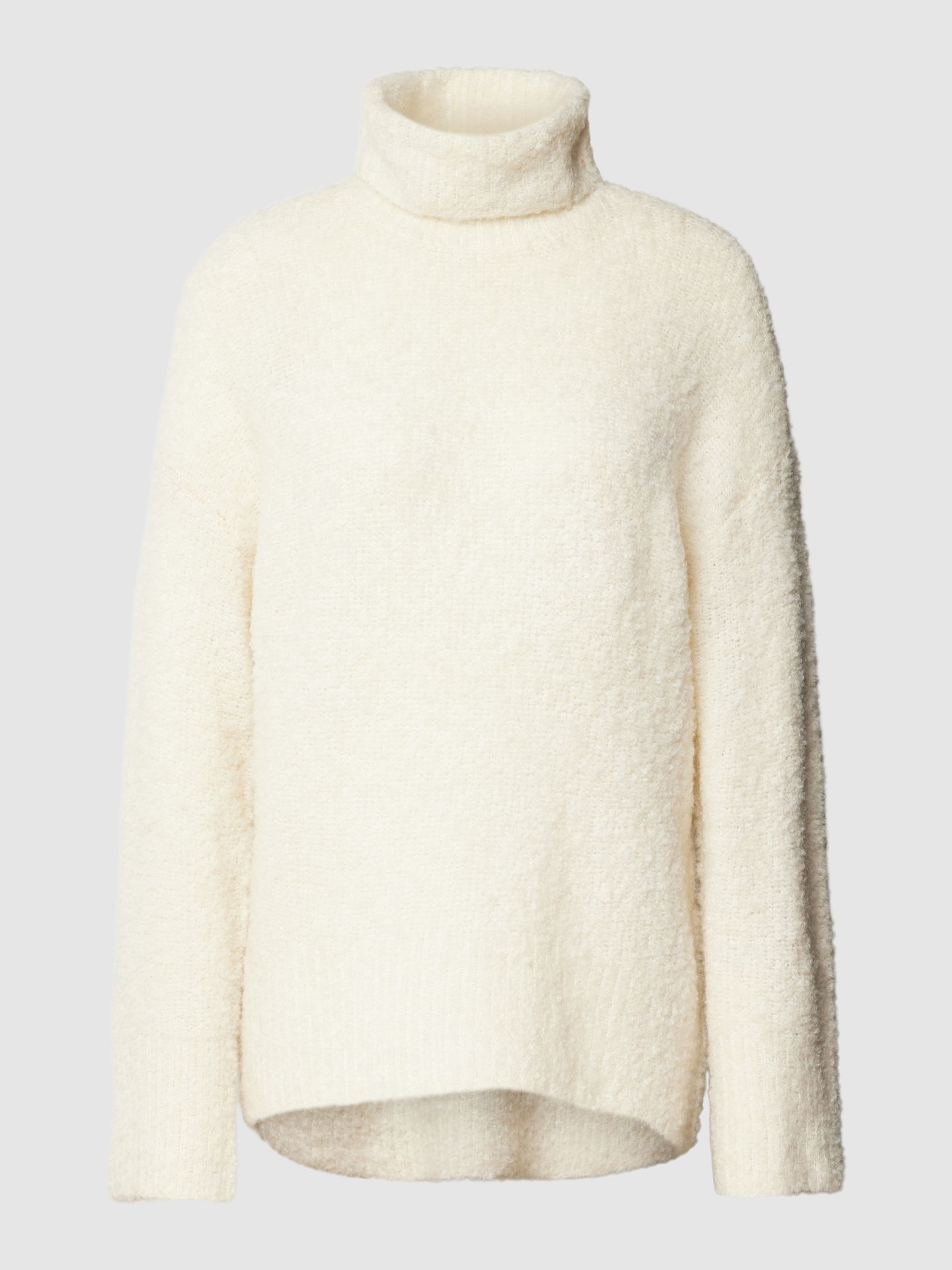 Sweter z dzianiny o kroju oversized z dodatkiem wełny model ‘NATHERINE’