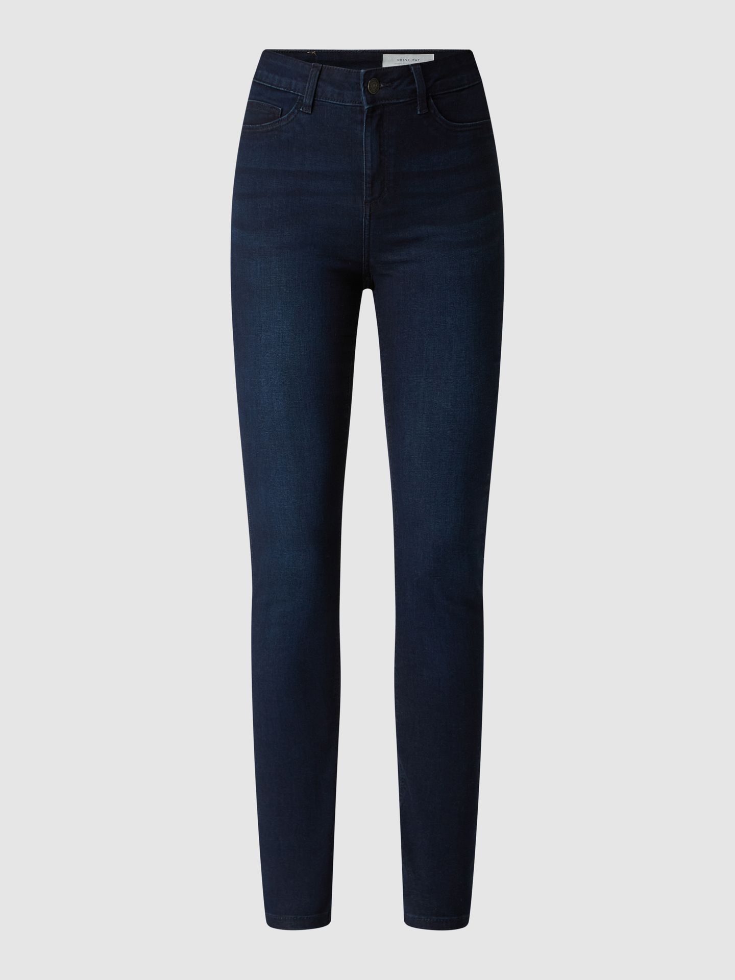 Jeansy z wysokim stanem o kroju skinny fit z dodatkiem streczu model ‘Callie’