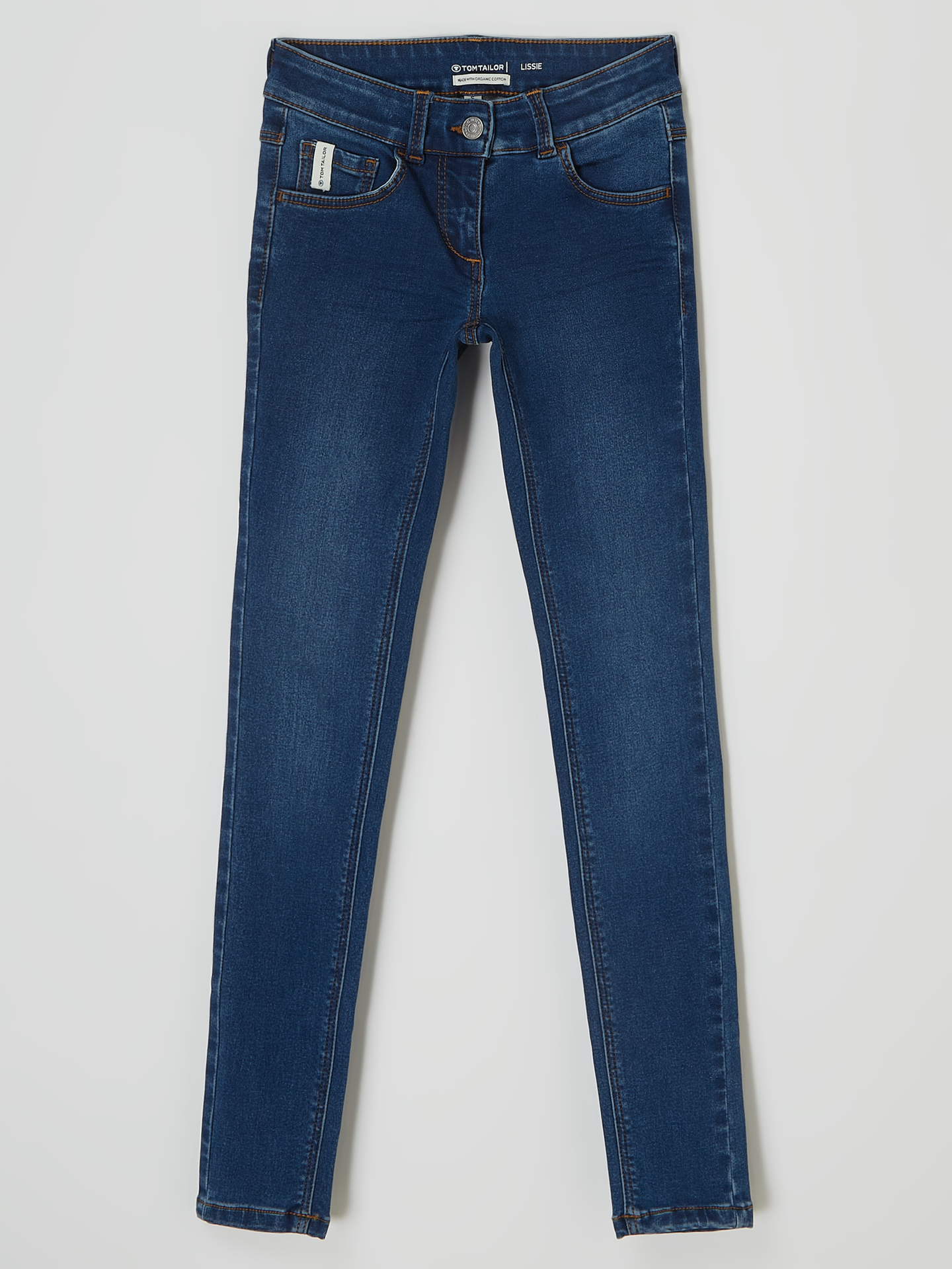Jeansy o kroju skinny fit z dodatkiem streczu model ‘Lissie’