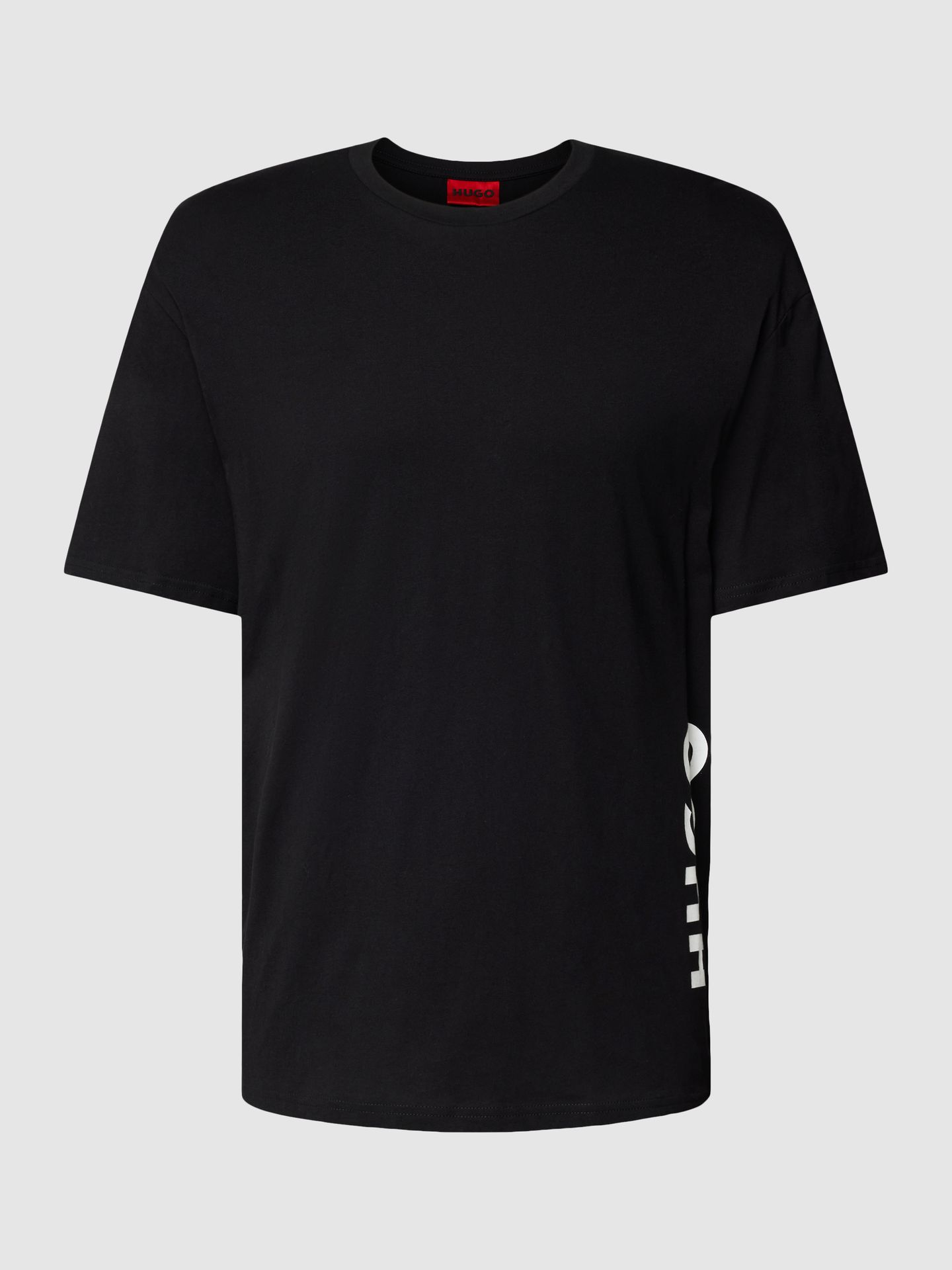 T-shirt o luźnym kroju z nadrukiem z logo