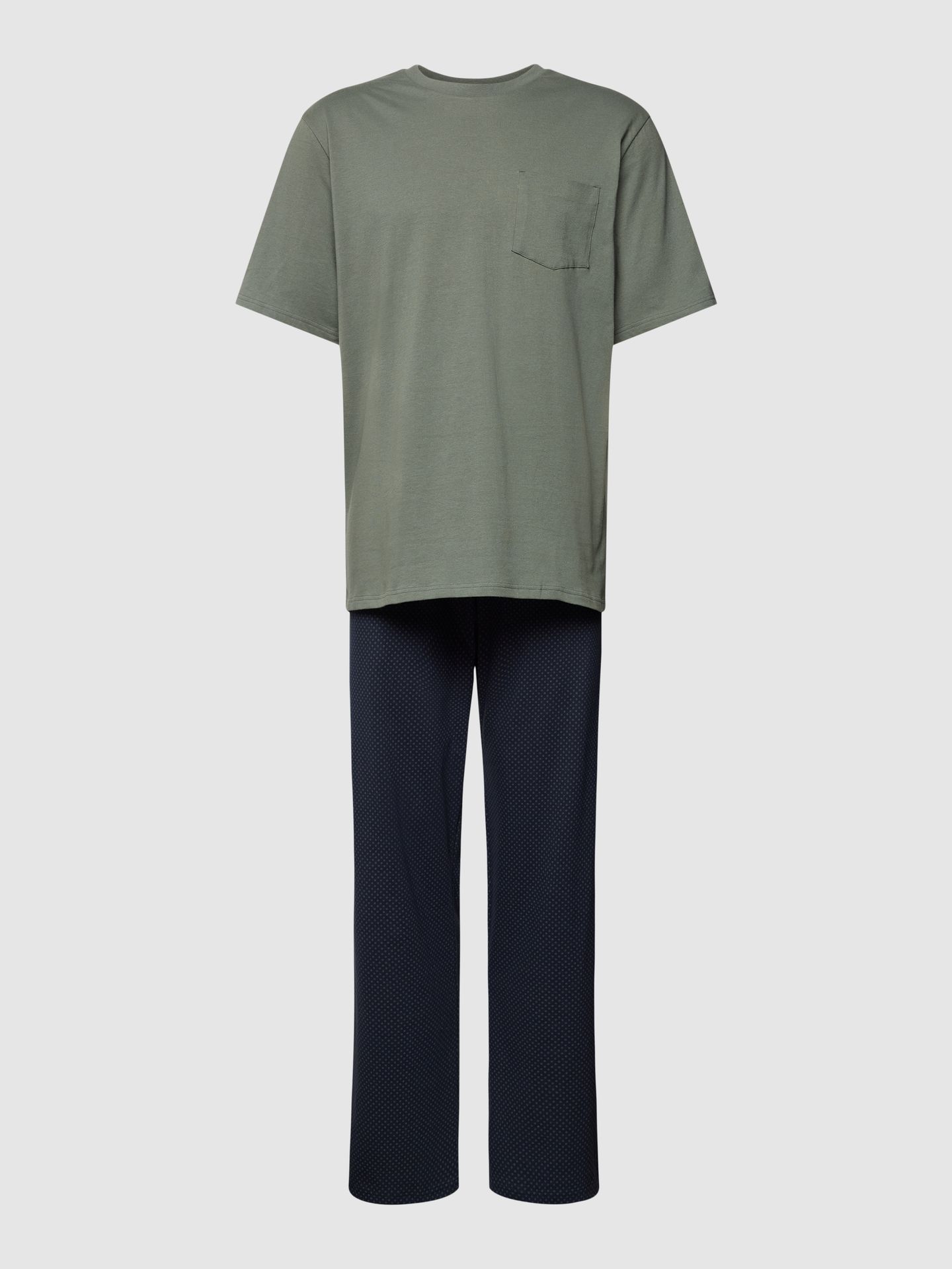 Piżama z bawełny model ‘Essentials Nightwear’