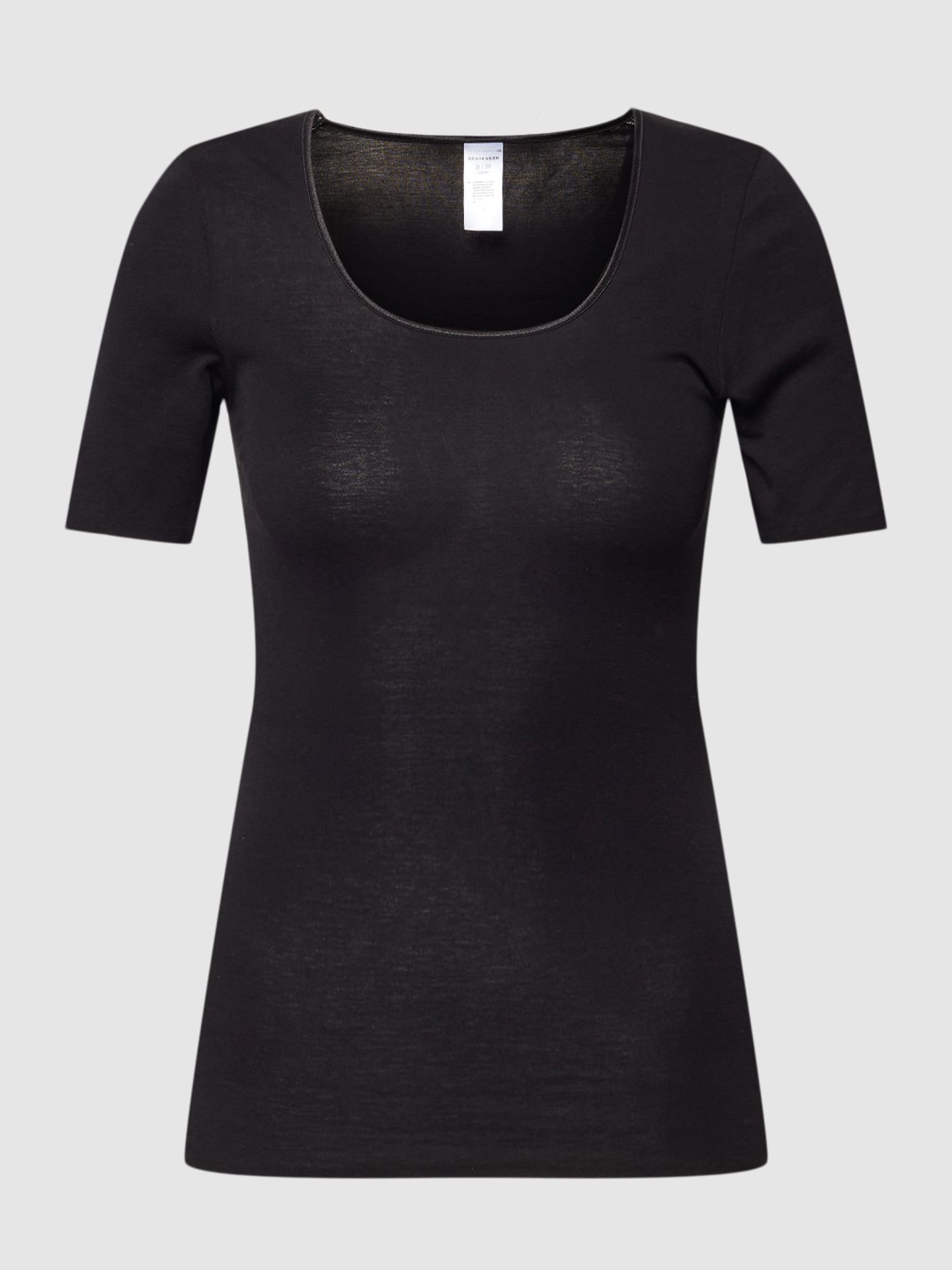 T-shirt z okrągłym dekoltem model ‘LUXURY’