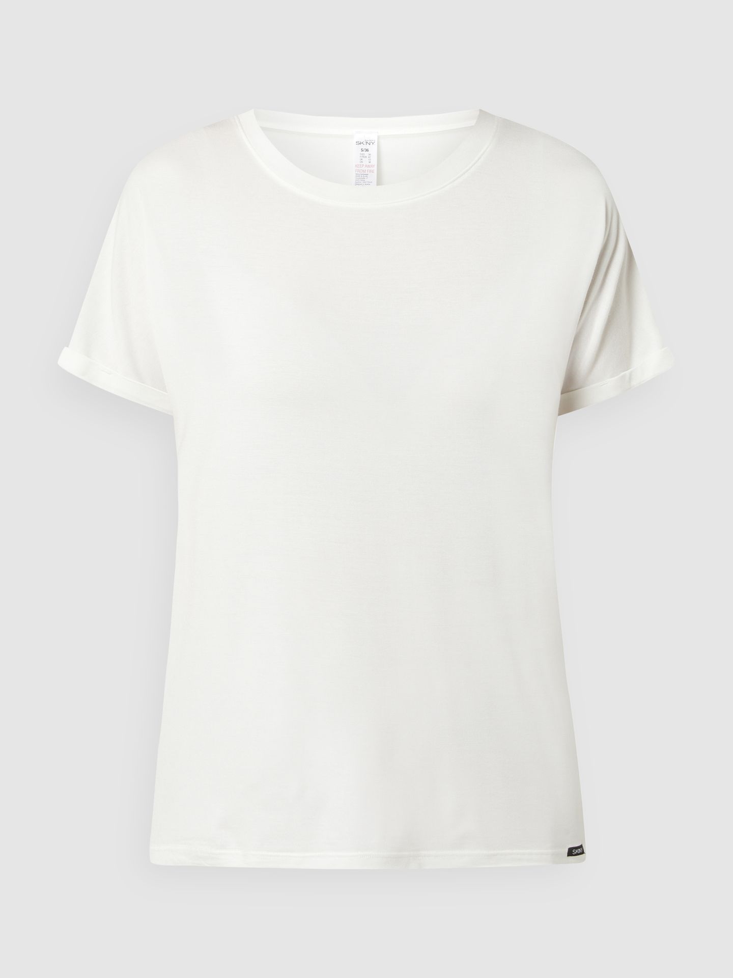T-shirt z mieszanki wiskozy i elastanu model ‘Every Night In’