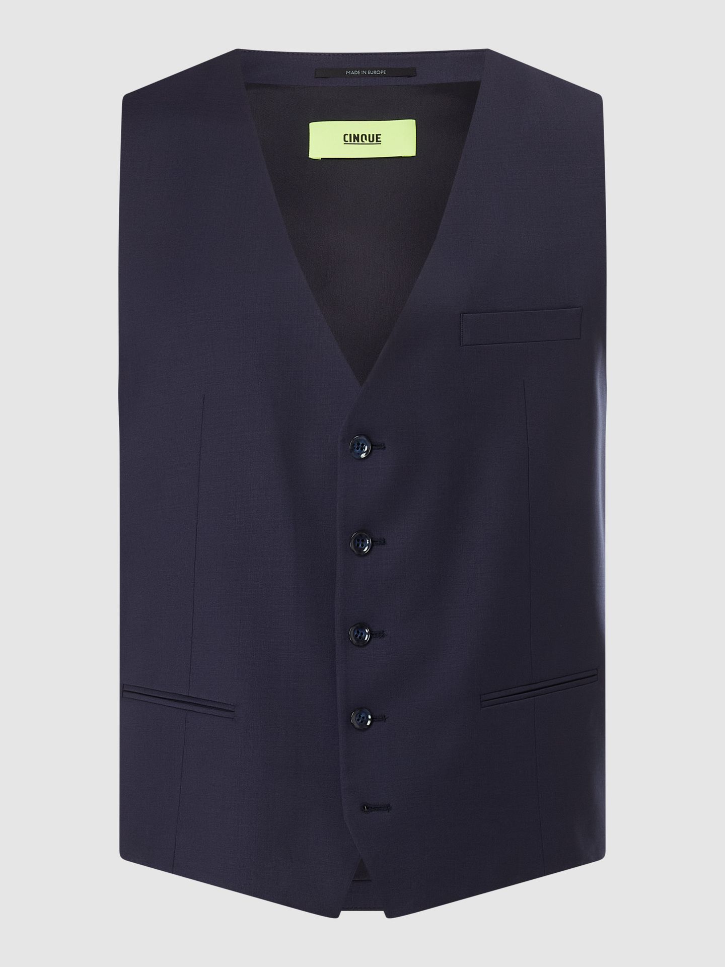 Kamizelka z dodatkiem żywej wełny model ‘Cicastello’