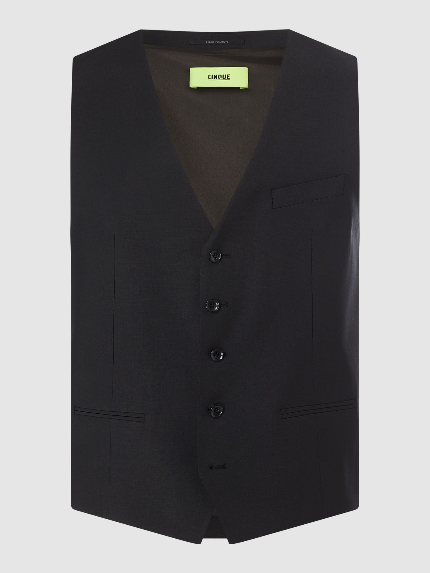 Kamizelka z dodatkiem żywej wełny model ‘Cicastello’