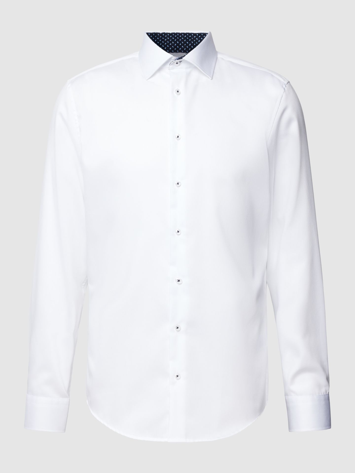 Bluzka z długim rękawem i nadrukiem z logo model ‘Linked’